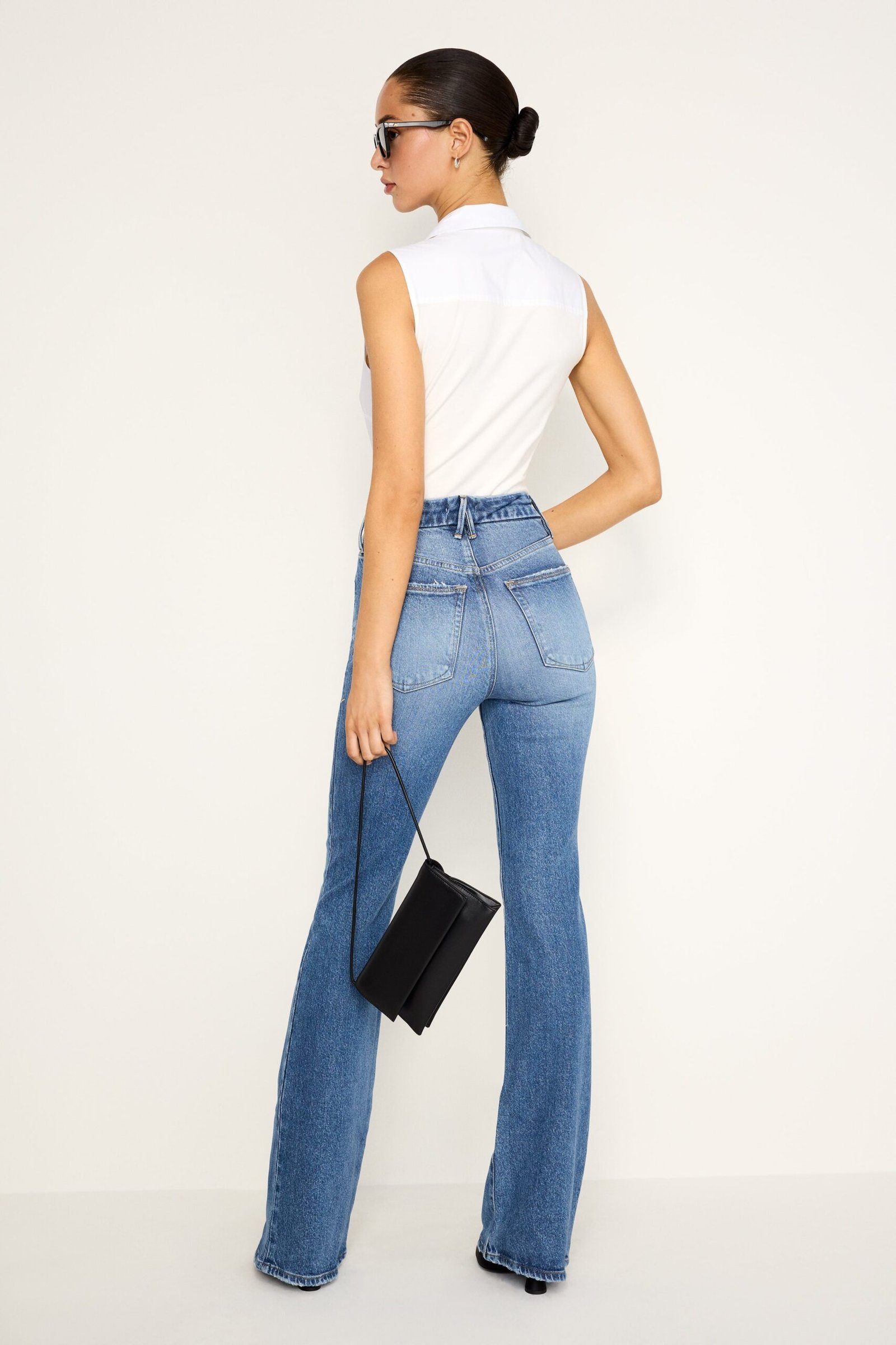 GOOD PETITE BOOTCUT JEANS | INDIGO627 - Image 5