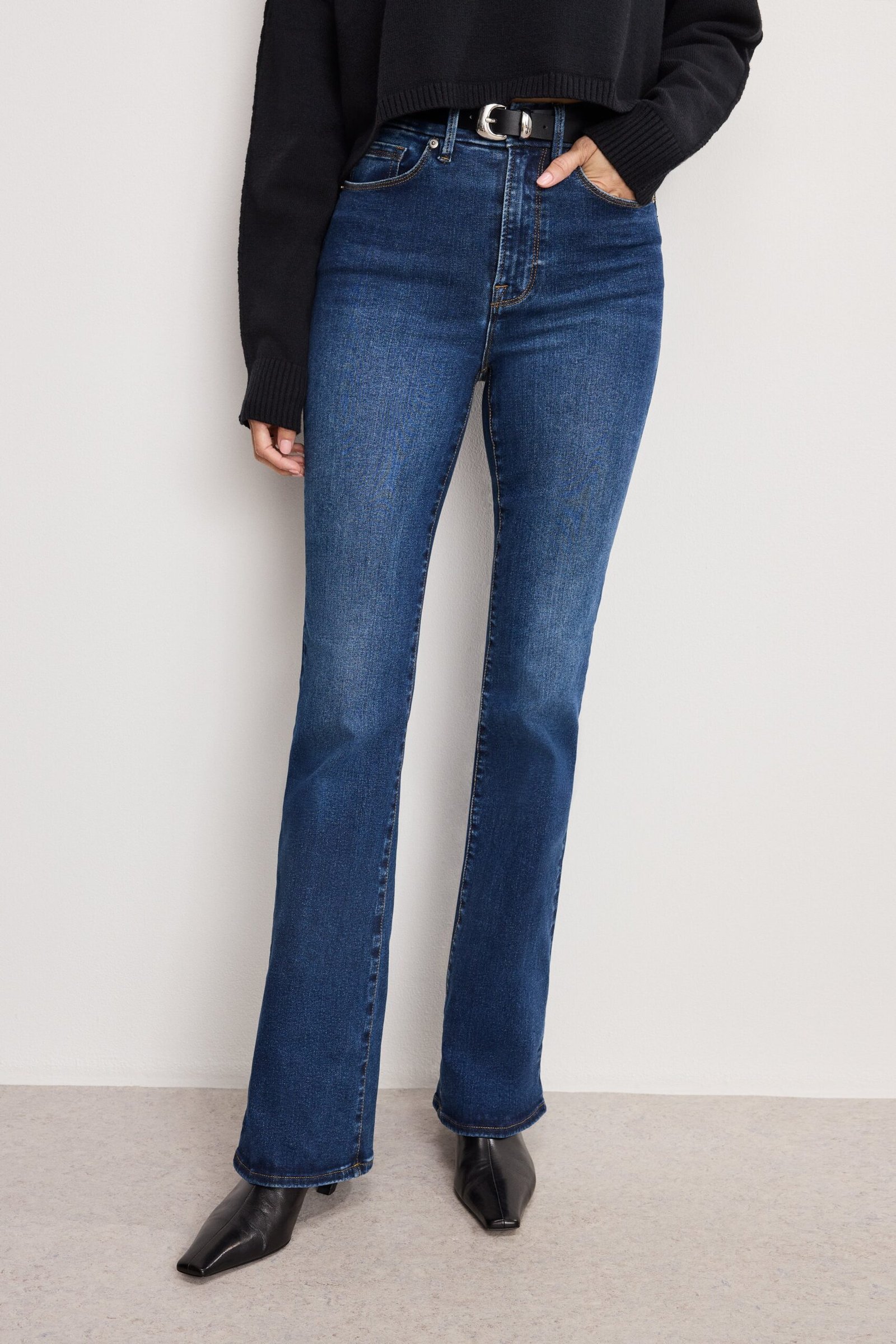 ALWAYS FITS GOOD CLASSIC BOOTCUT JEANS LONG | INDIGO446