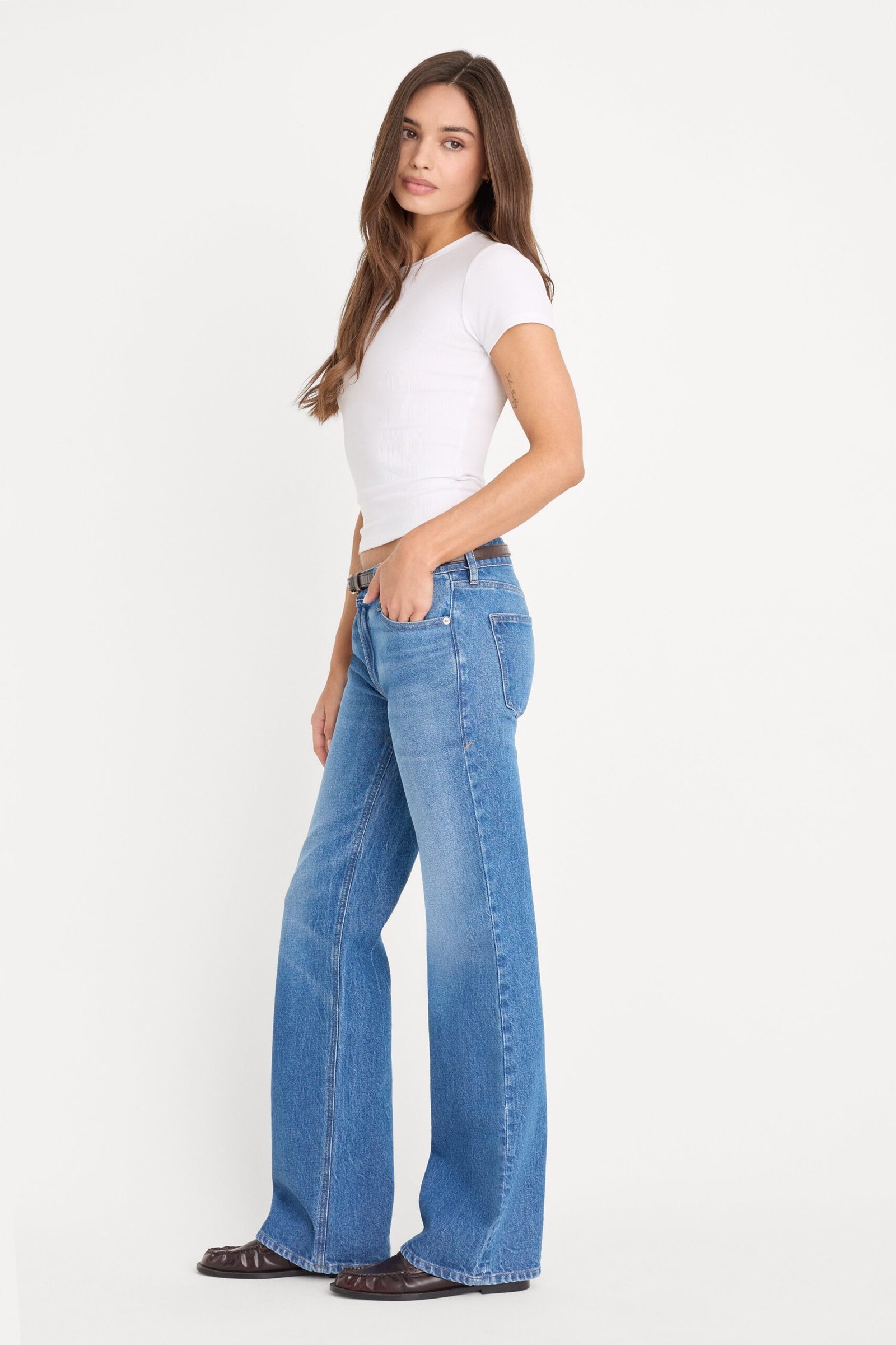 VINTAGE LOW RISE BOOTCUT JEANS | INDIGO1222