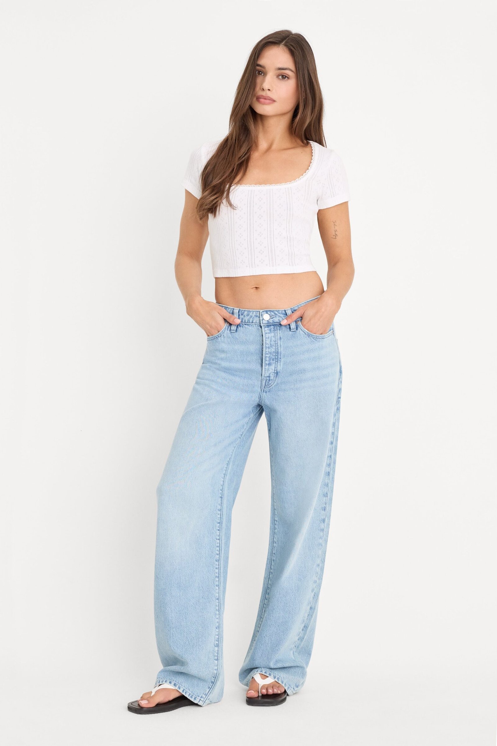 WEIGHTLESS WIDE JEANS | INDIGO1250