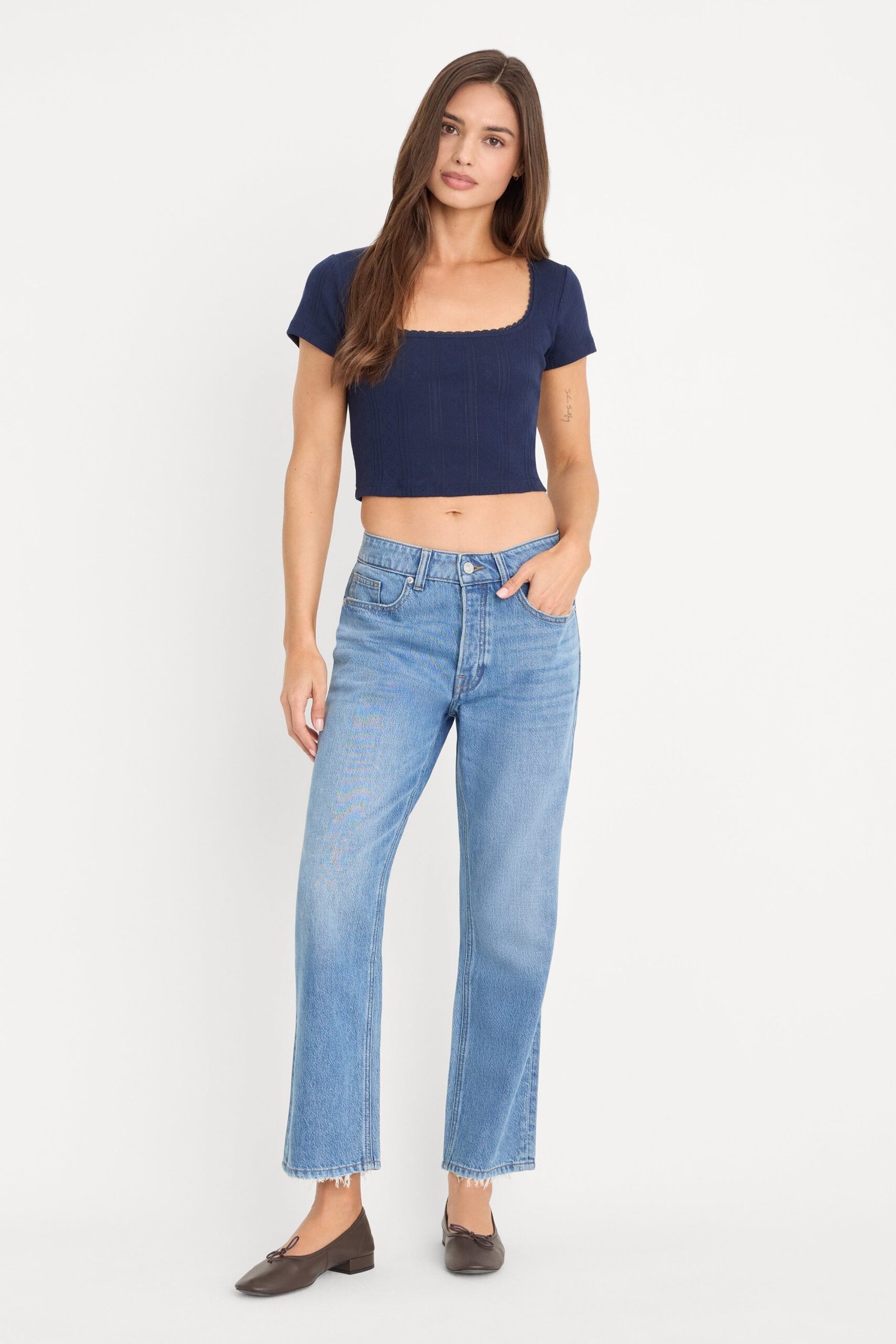 WEIGHTLESS BOYFRIEND JEANS | INDIGO961