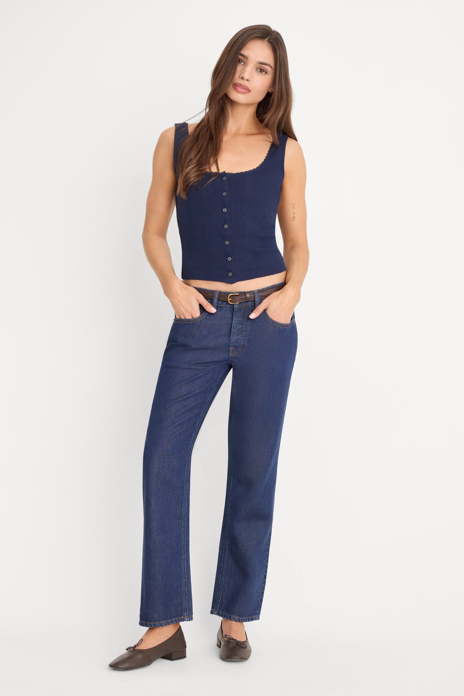 WEIGHTLESS BOYFRIEND JEANS | INDIGO