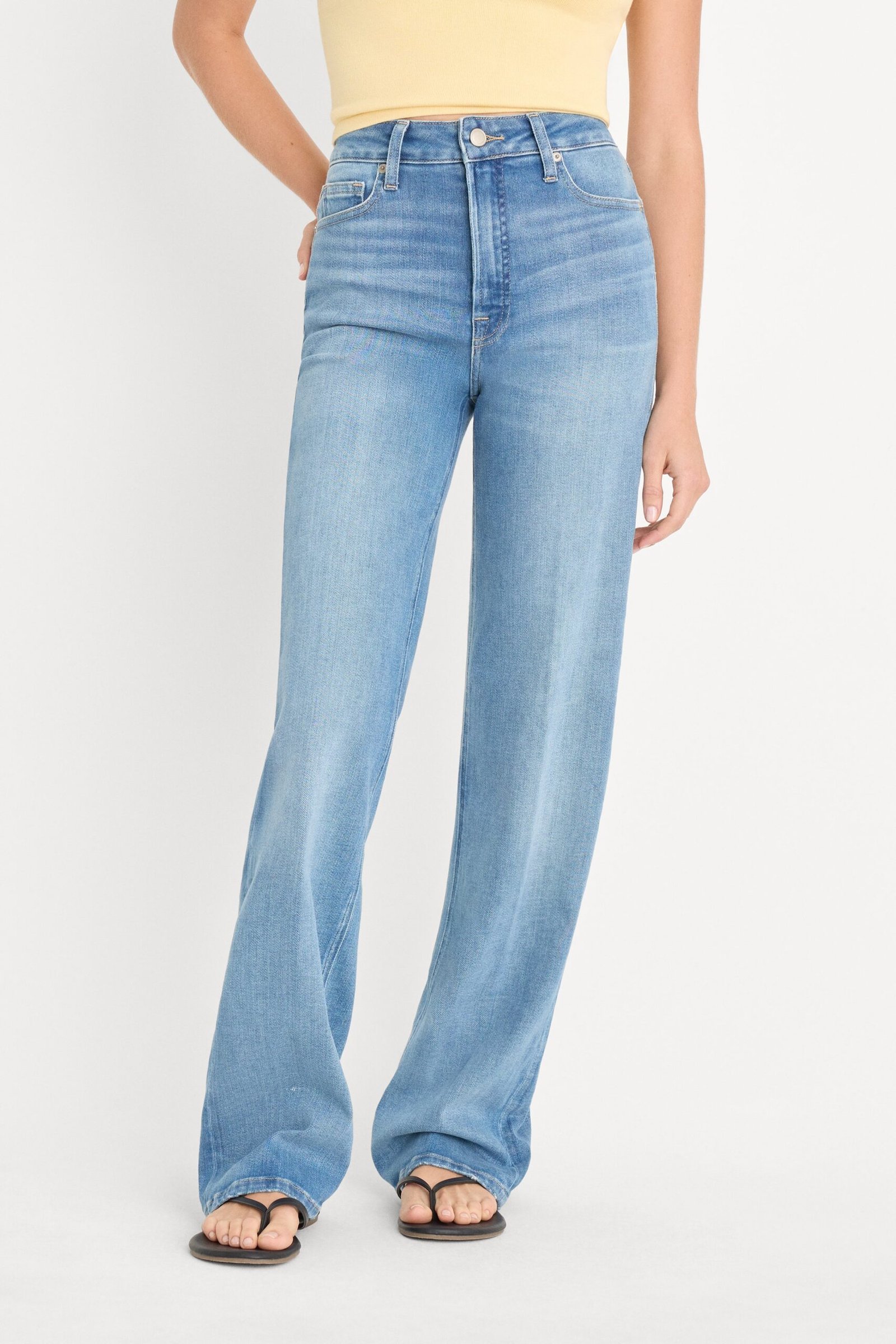 Alternative view of SOFT TECH GOOD TRUE STRAIGHT JEANS | INDIGO1243