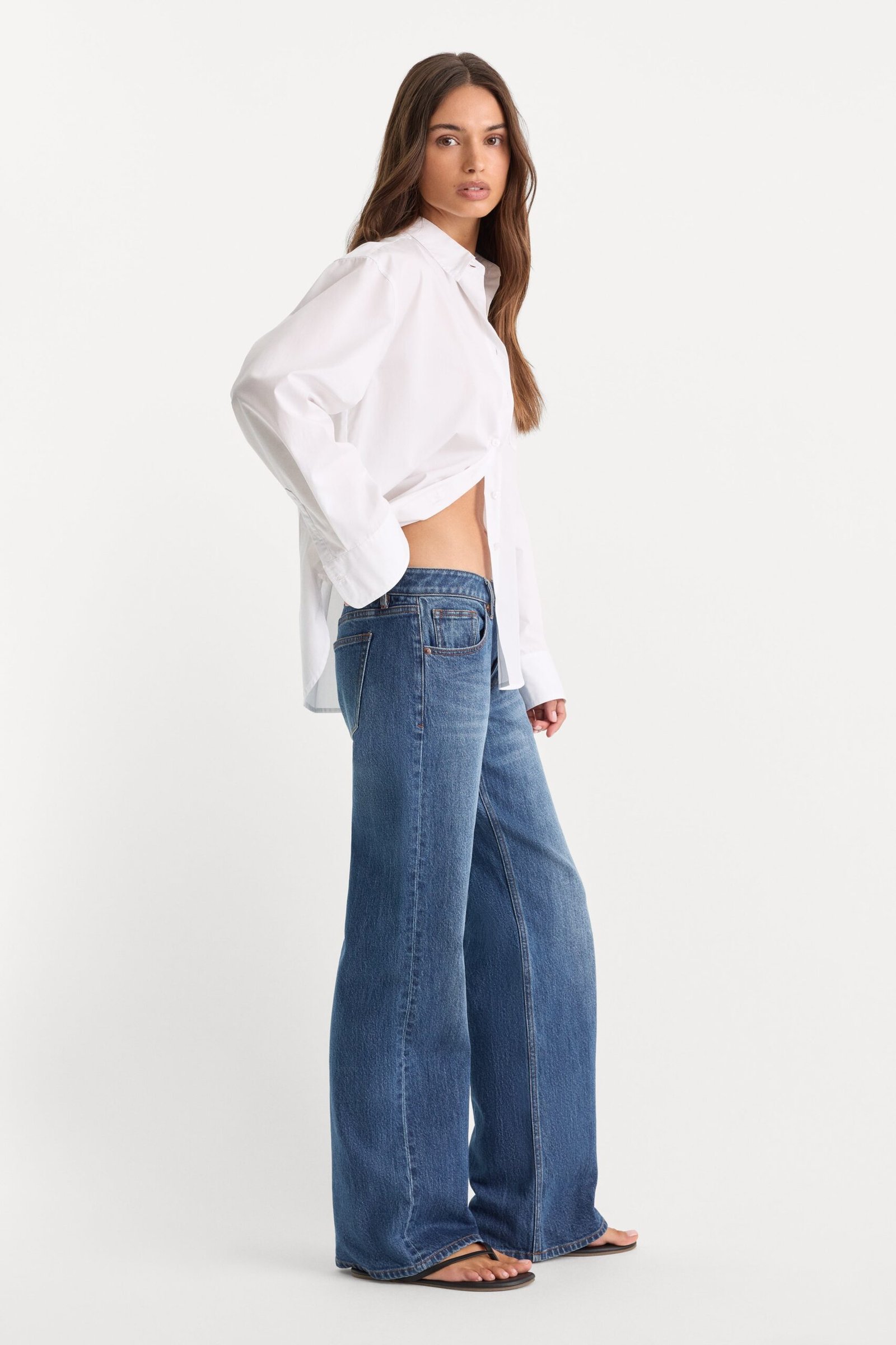 VINTAGE LOW LOOSE JEANS | INDIGO1291 - Image 3