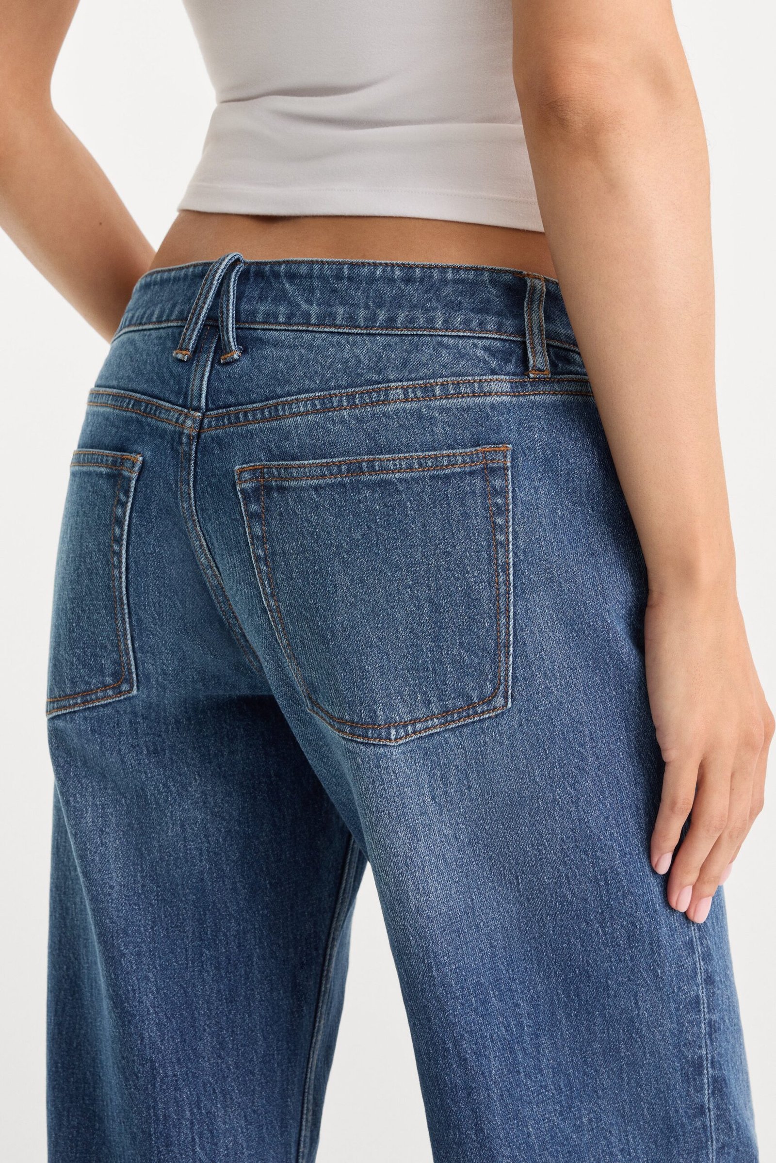 VINTAGE LOW LOOSE JEANS | INDIGO1291 - Image 6