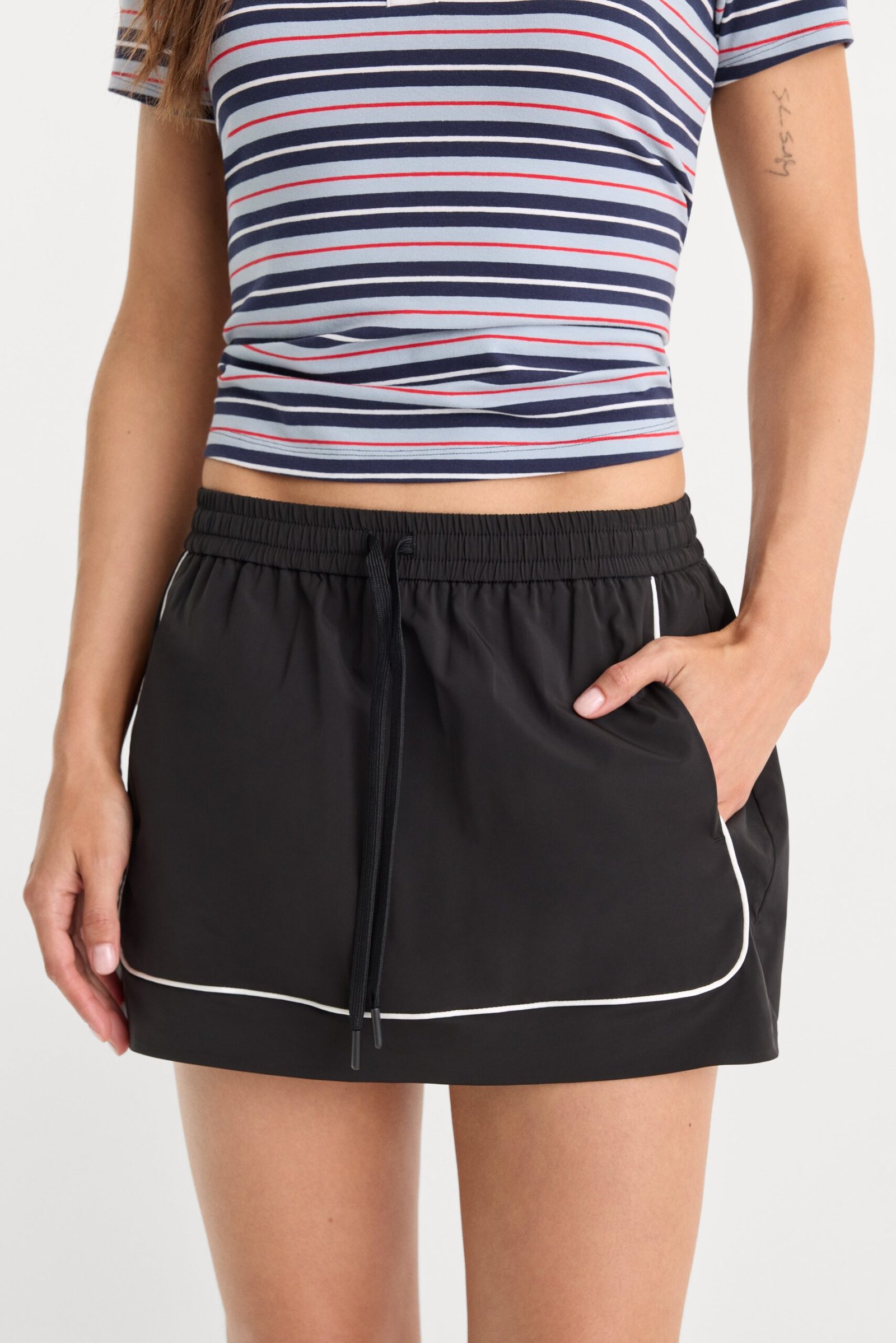 Alternative view of THE SPORT SKORT | BLACK