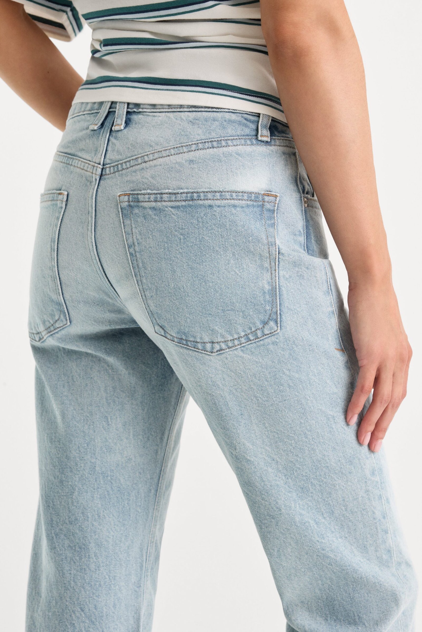 VINTAGE STRAIGHT JEANS | INDIGO1389 - Image 5