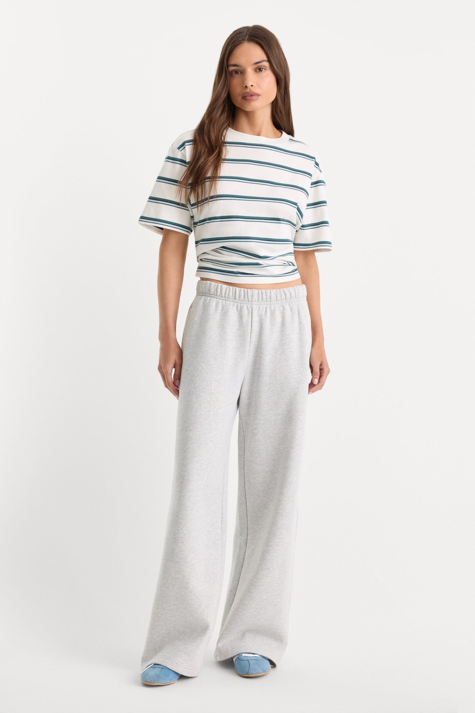 THE FLEECE SWEATPANT | HEATHER GREY