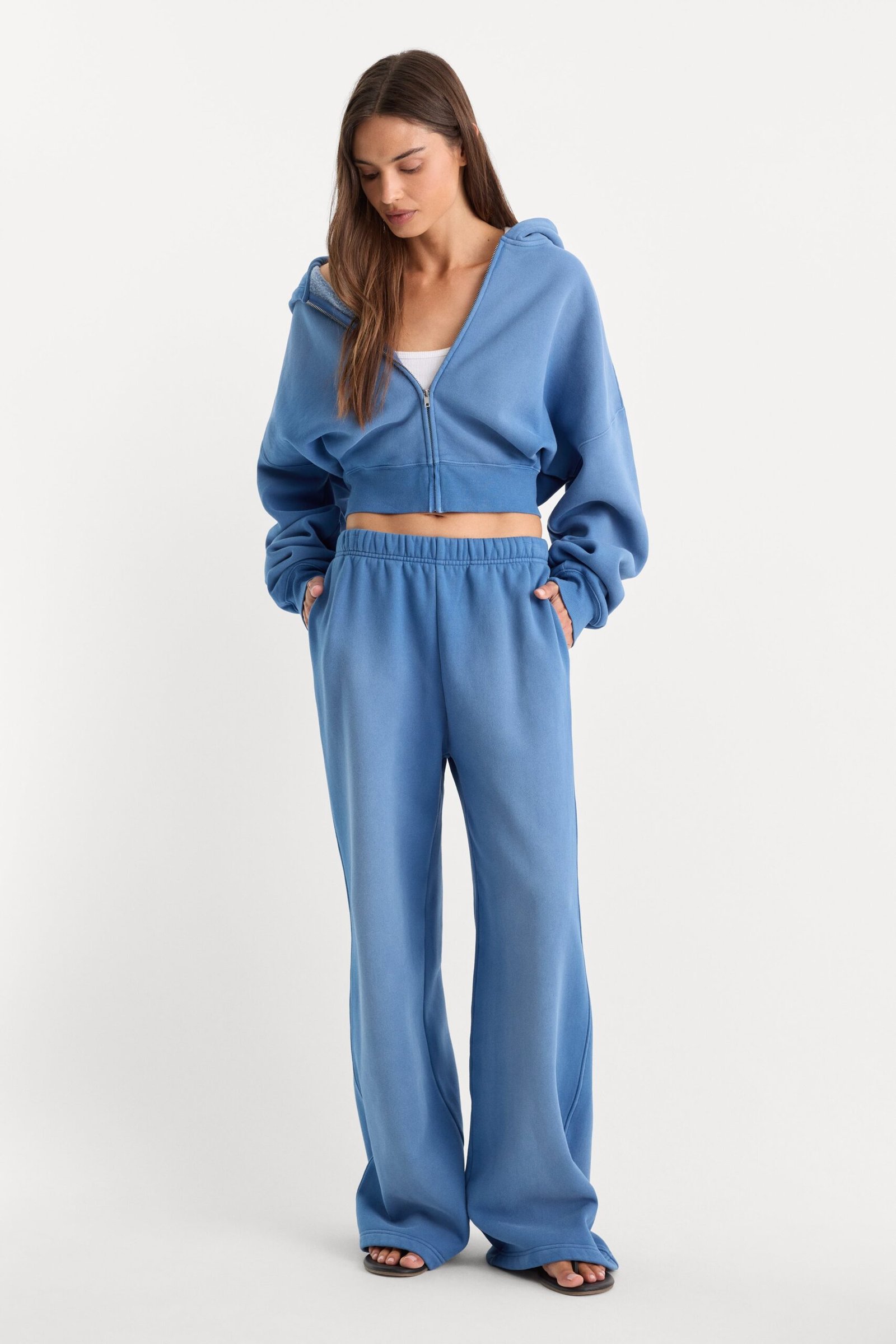 THE FLEECE SWEATPANT | BLUE DRIFT