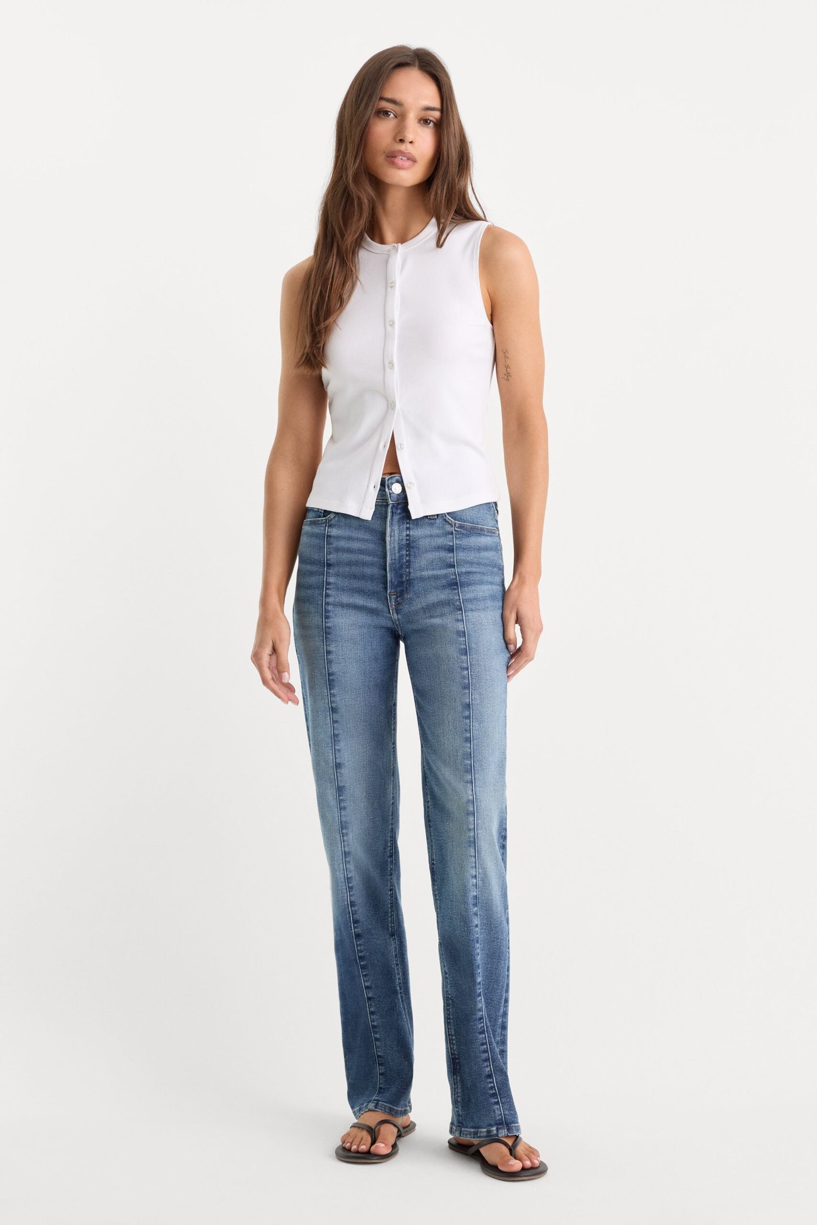 GOOD TRUE STRAIGHT JEANS | INDIGO1236