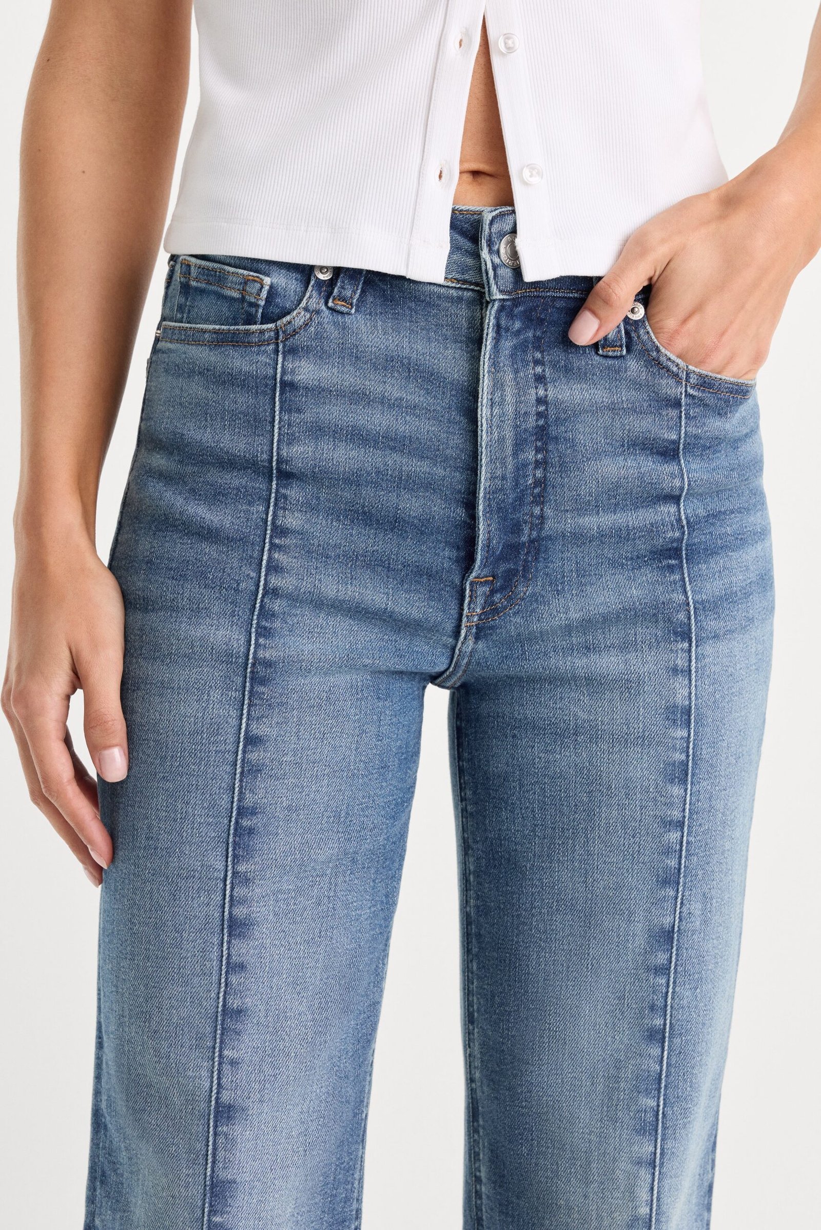 GOOD TRUE STRAIGHT JEANS | INDIGO1236 - Image 5