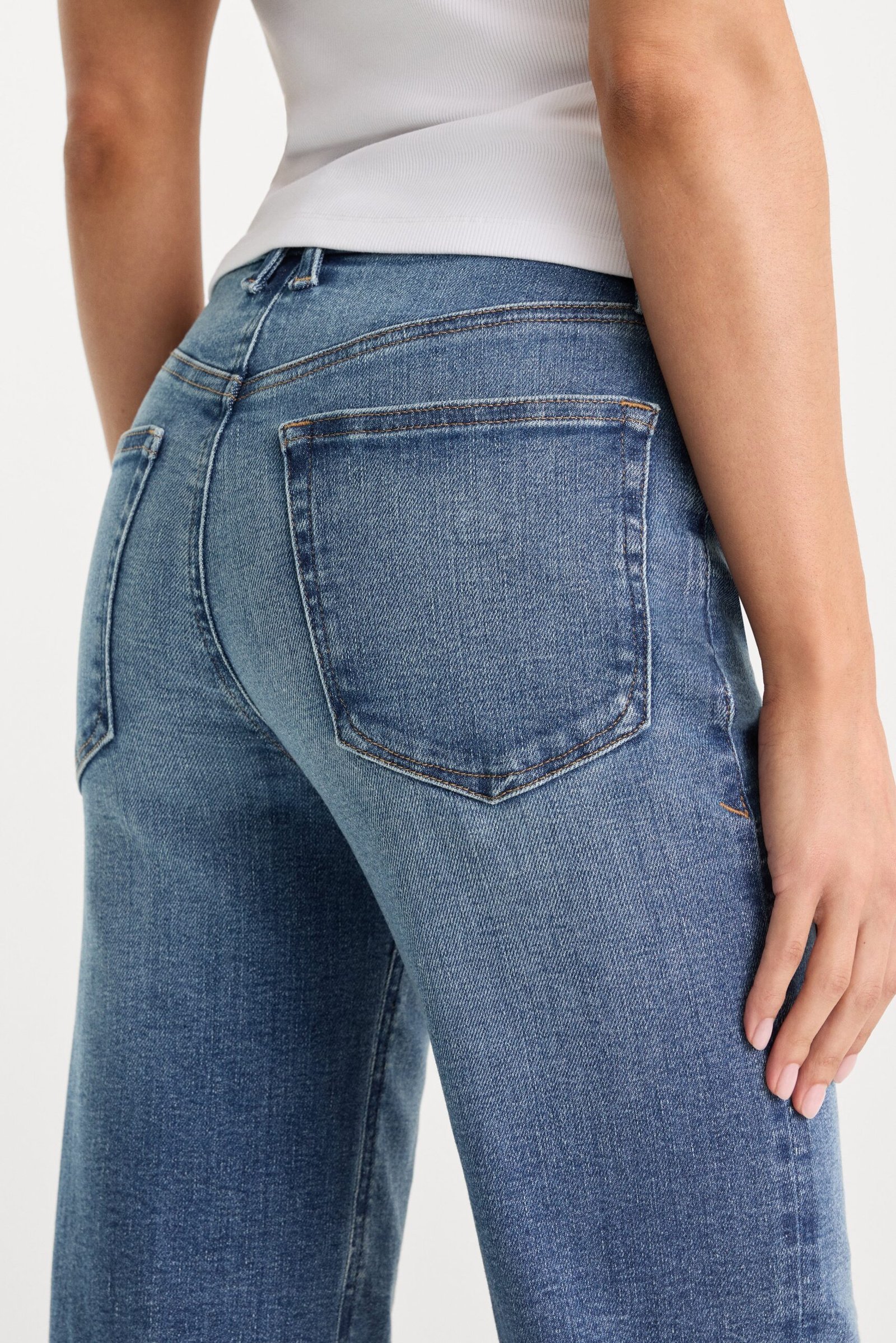 GOOD TRUE STRAIGHT JEANS | INDIGO1236 - Image 6