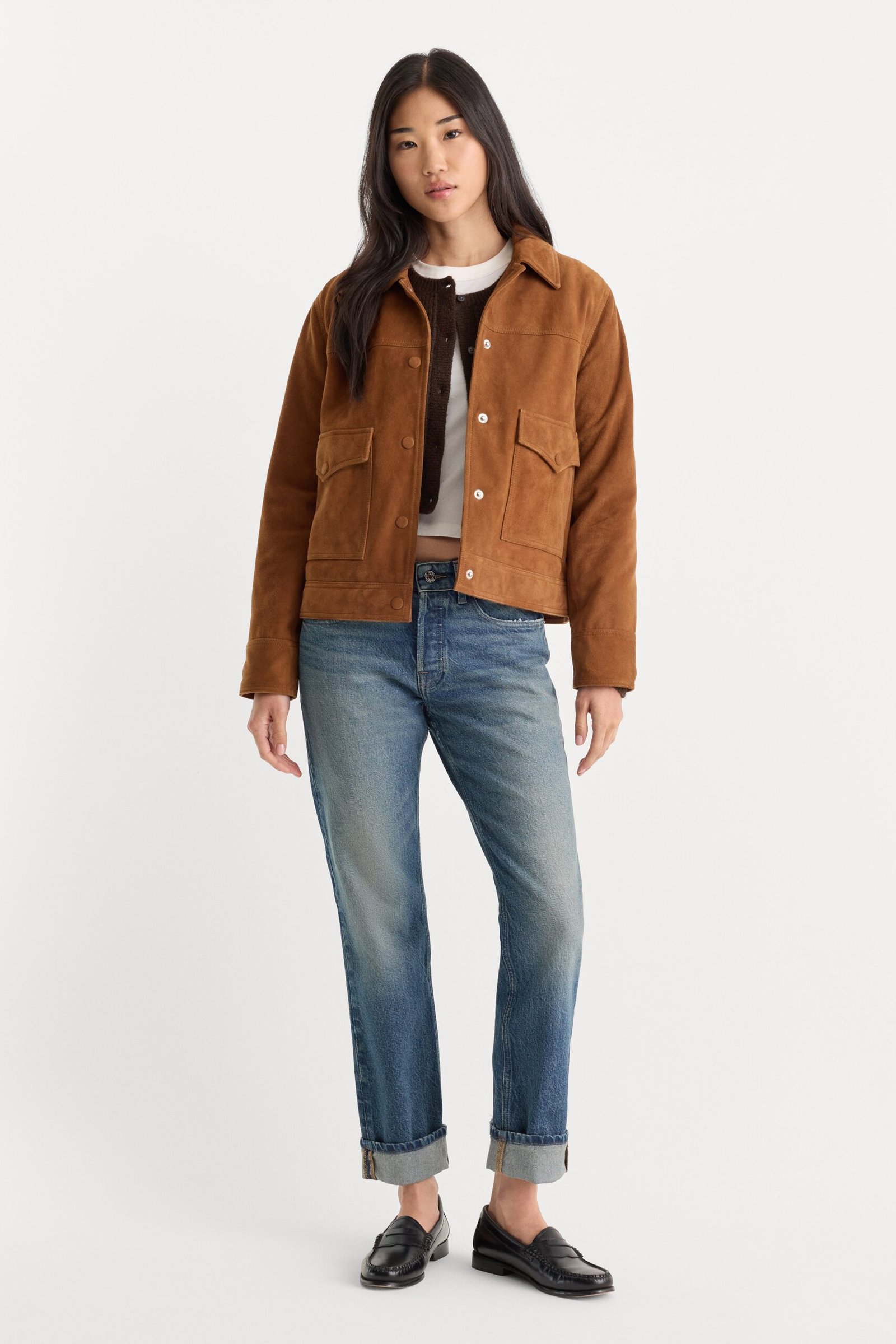 VINTAGE STRAIGHT ANKLE JEANS | INDIGO1282