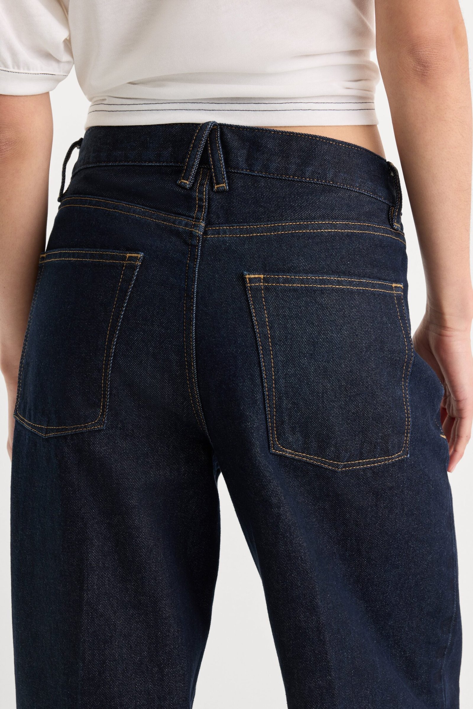 VINTAGE LOW SLUNG BAGGY JEANS | RINSE - Image 6