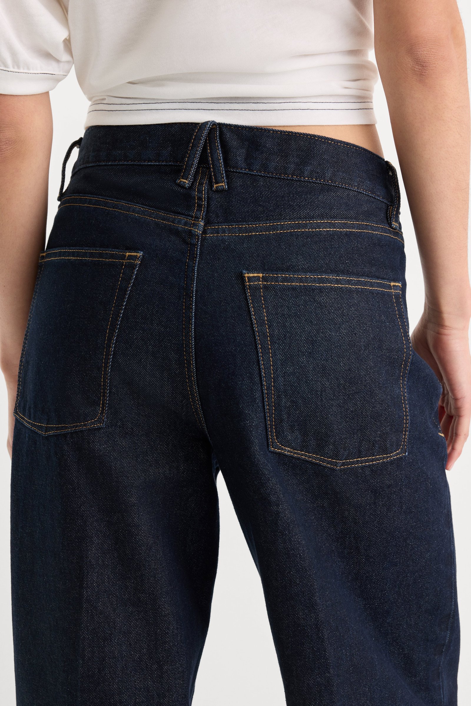 VINTAGE LOW SLUNG BAGGY JEANS | RINSE - Image 6