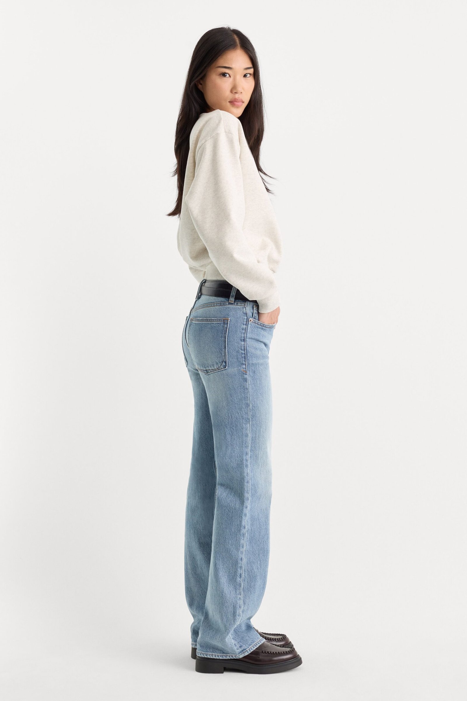 VINTAGE LOW LOOSE JEANS | MESA - Image 3