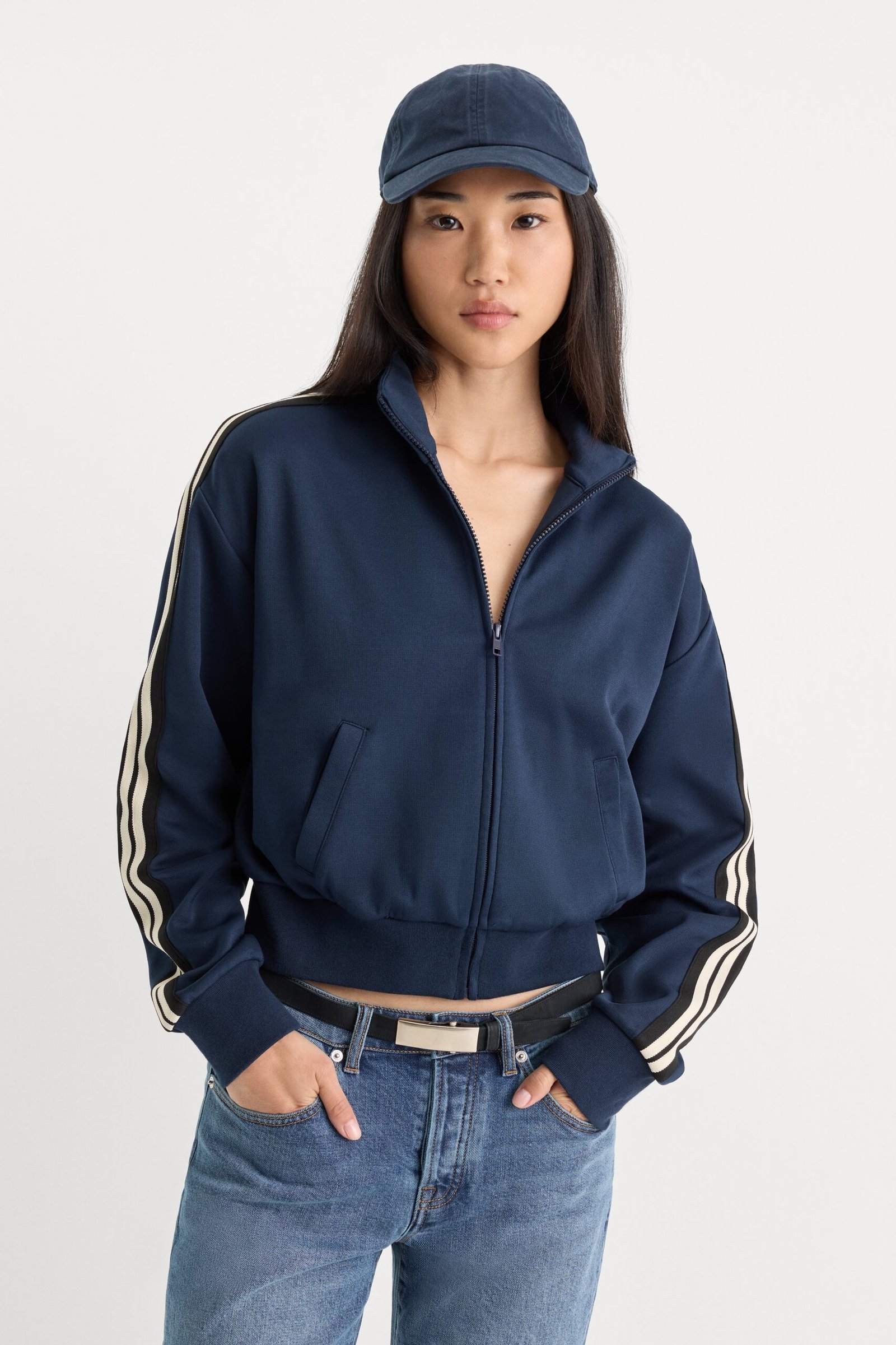 THE TRACK JACKET | NEW NAVY
