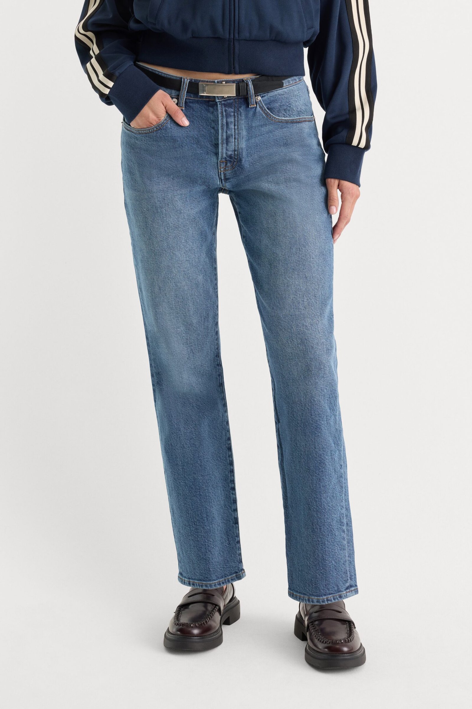 Alternative view of VINTAGE STRAIGHT JEANS | WESTGATE