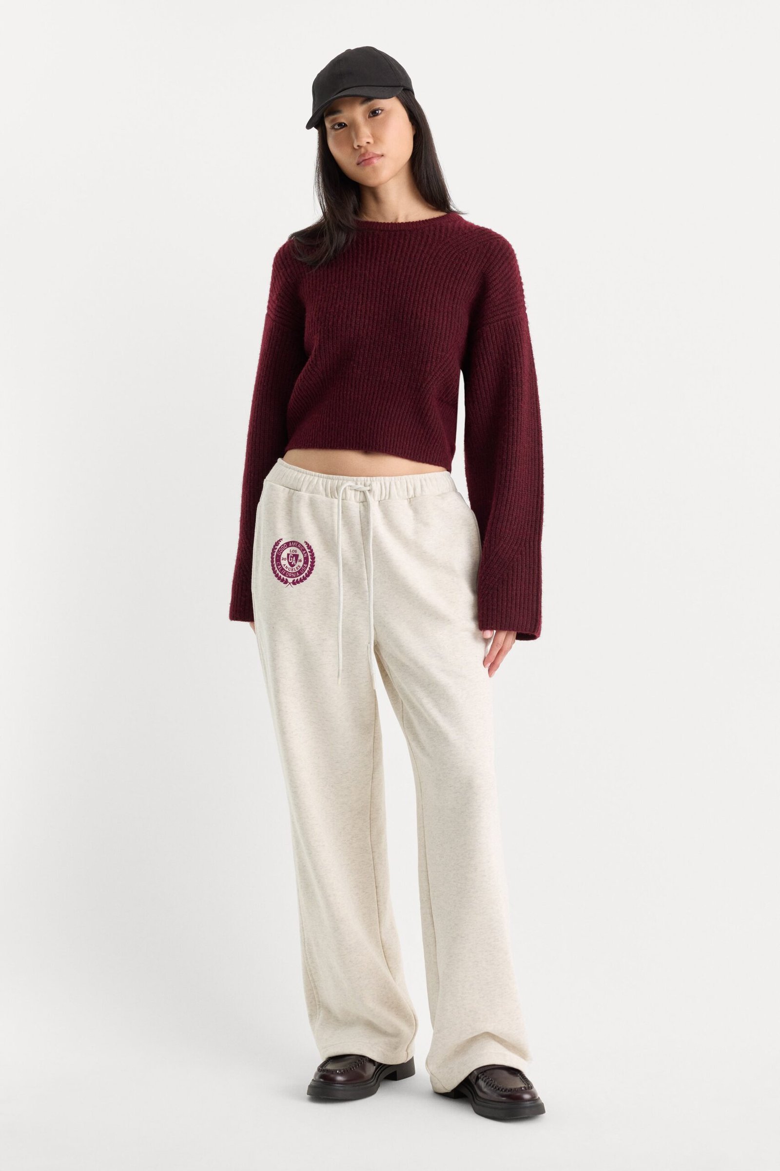 THE BRUSHED FLEECE SWEATPANT | OATMEAL