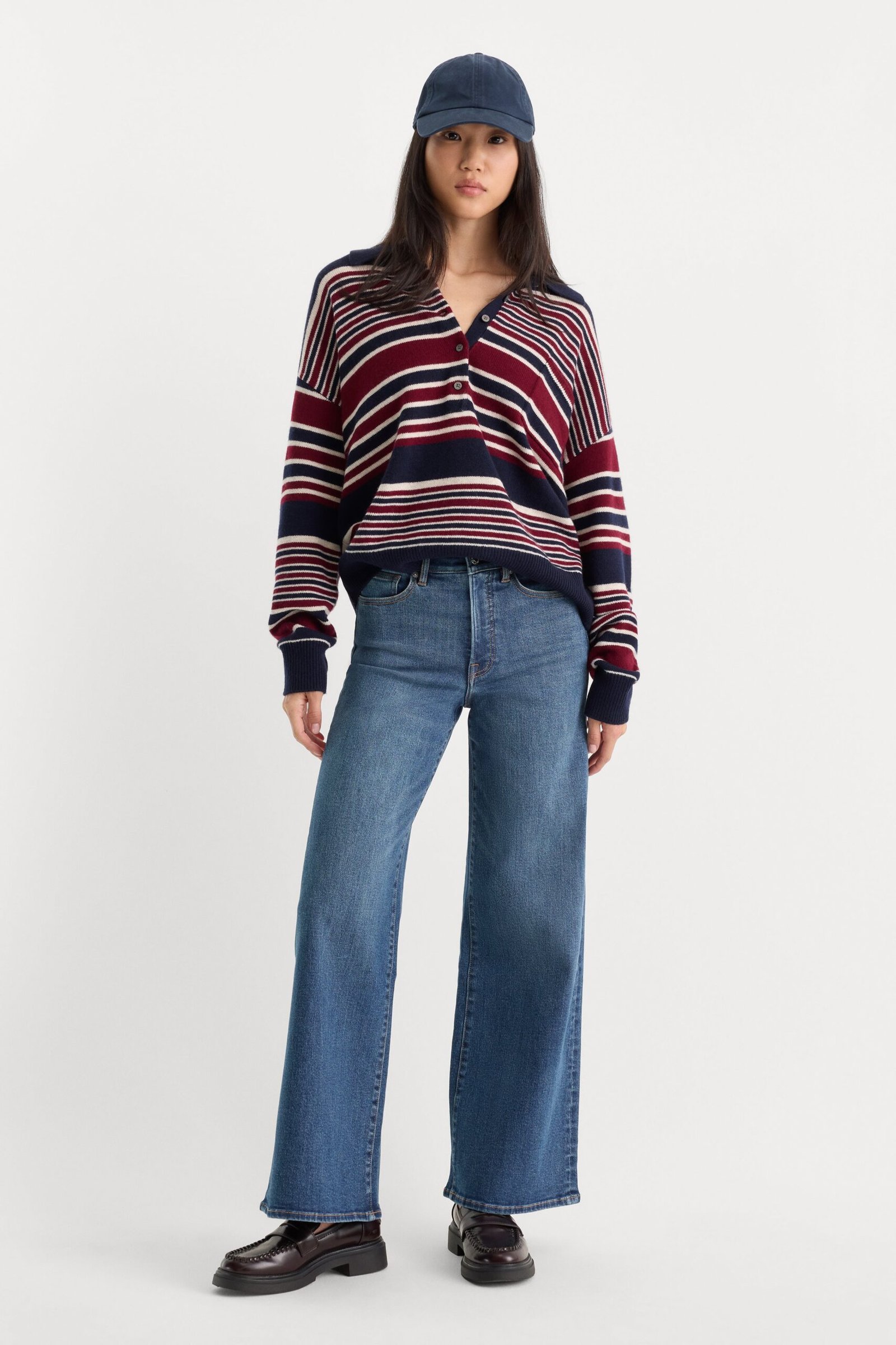 GOOD WAIST PALAZZO ANKLE JEANS | SIERRA