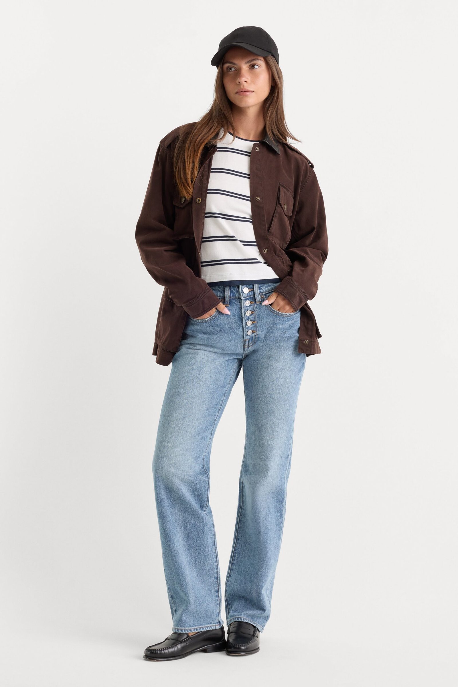 VINTAGE STRAIGHT JEANS | AMBER