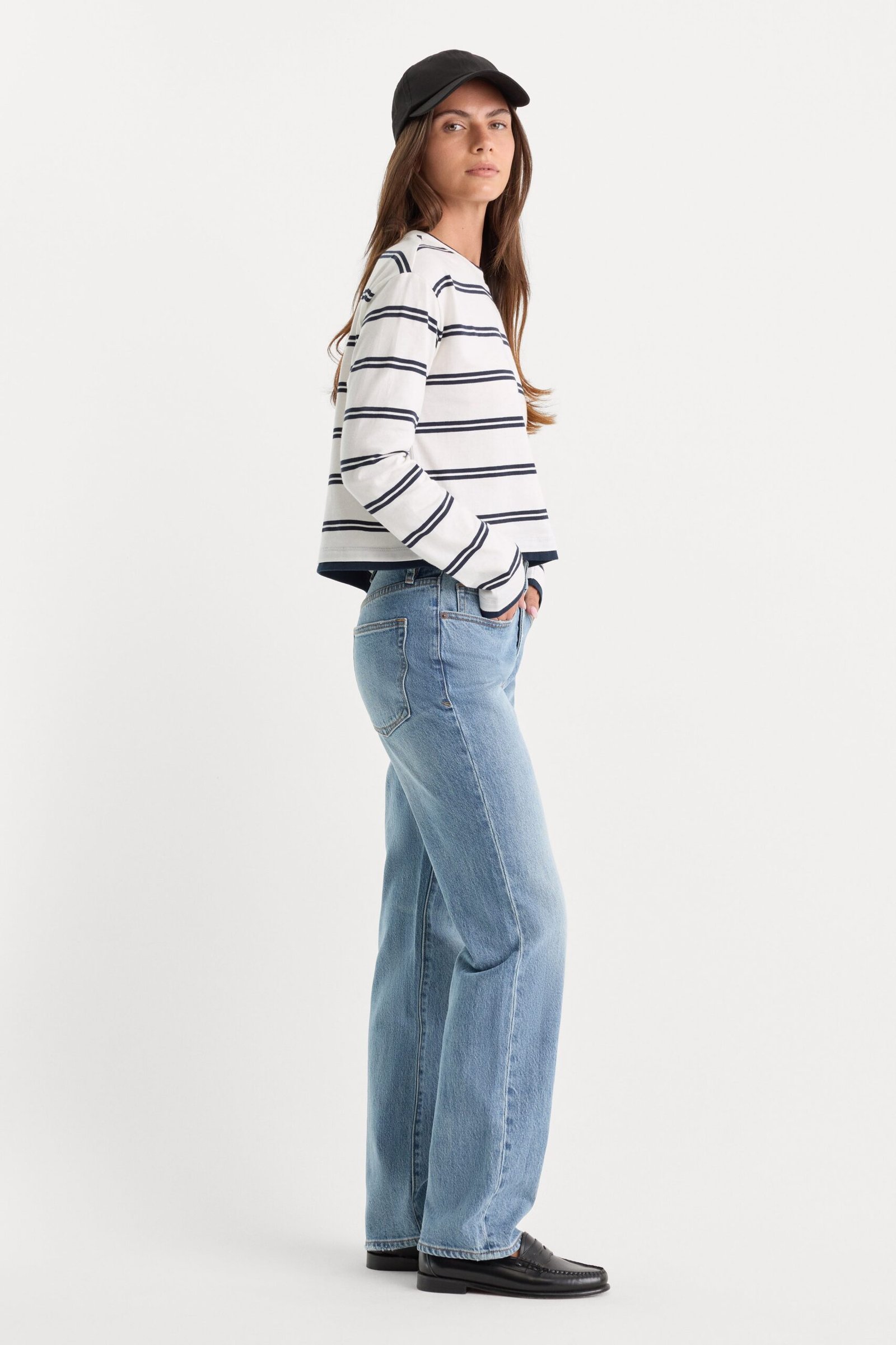 VINTAGE STRAIGHT JEANS | AMBER - Image 3