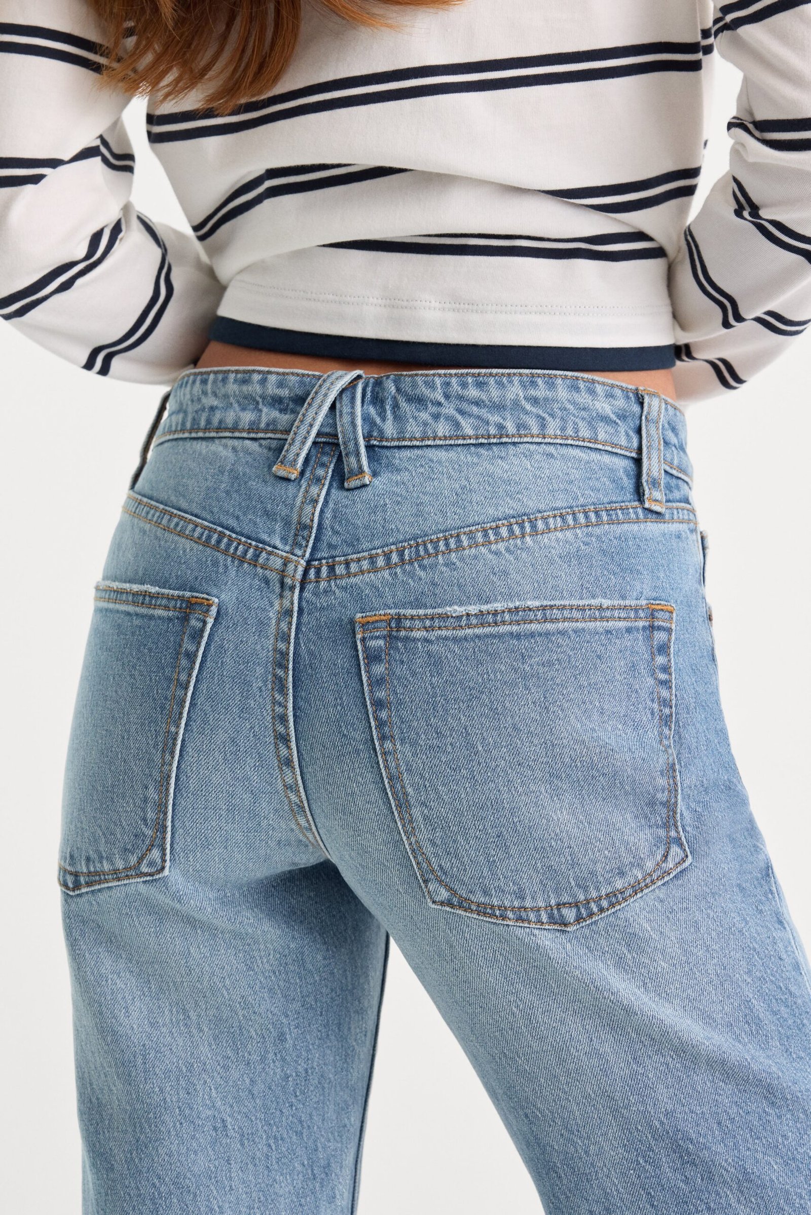 VINTAGE STRAIGHT JEANS | AMBER - Image 6