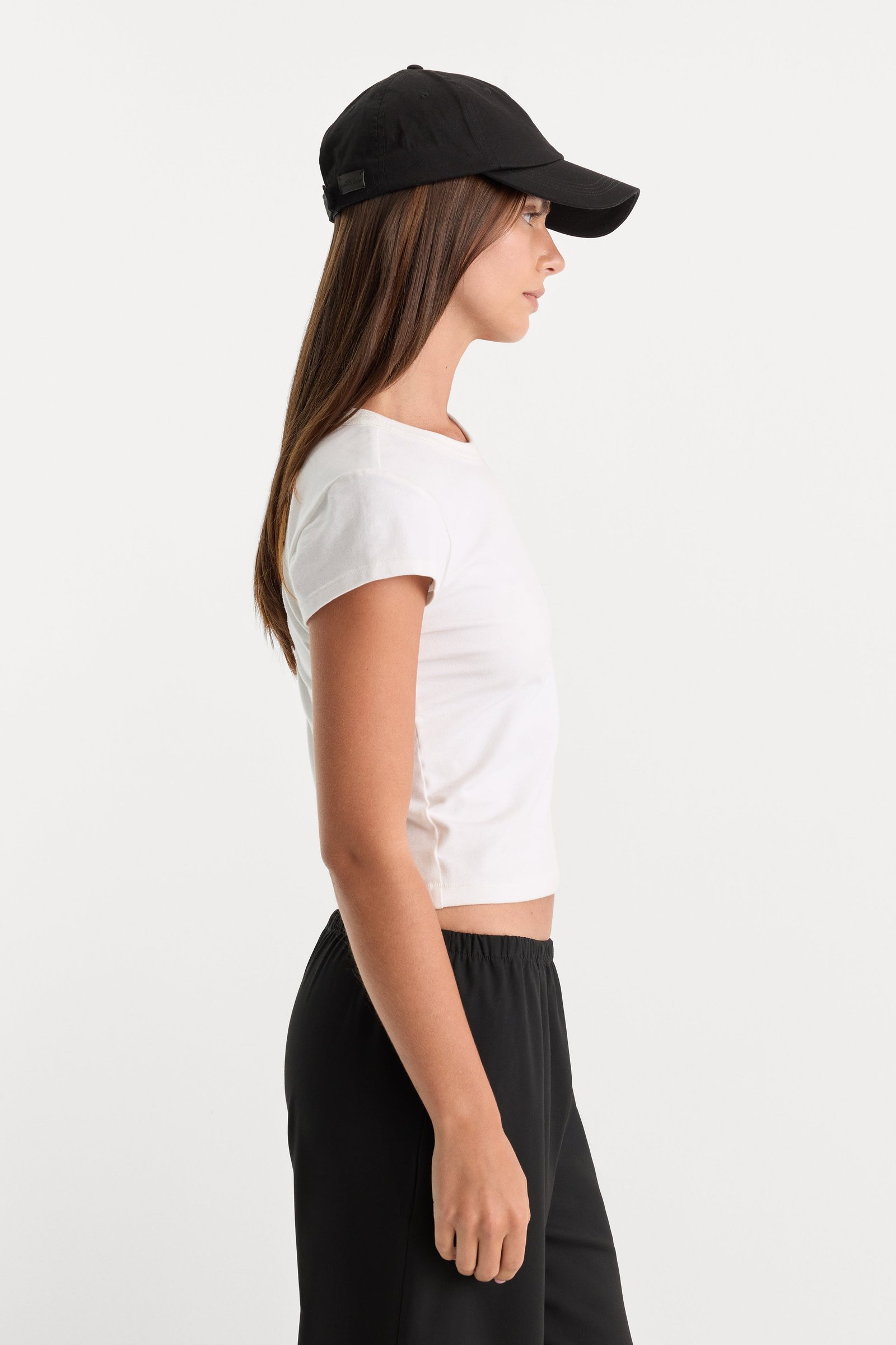 THE CAP SLEEVE TEE | WHITE001 - Image 3