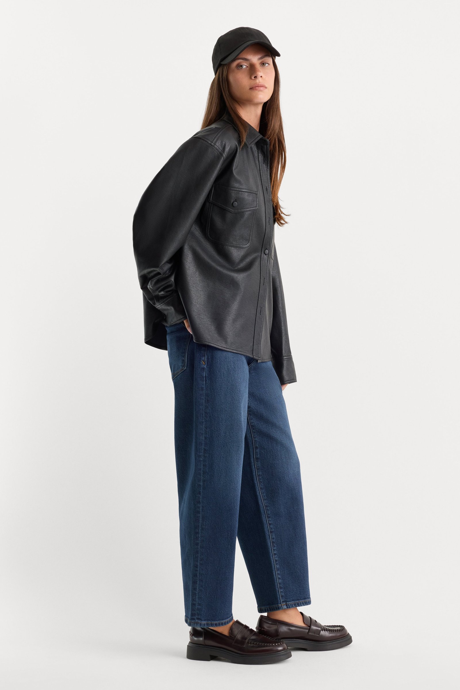 VINTAGE BARREL ANKLE JEANS | MERIDIAN - Image 3