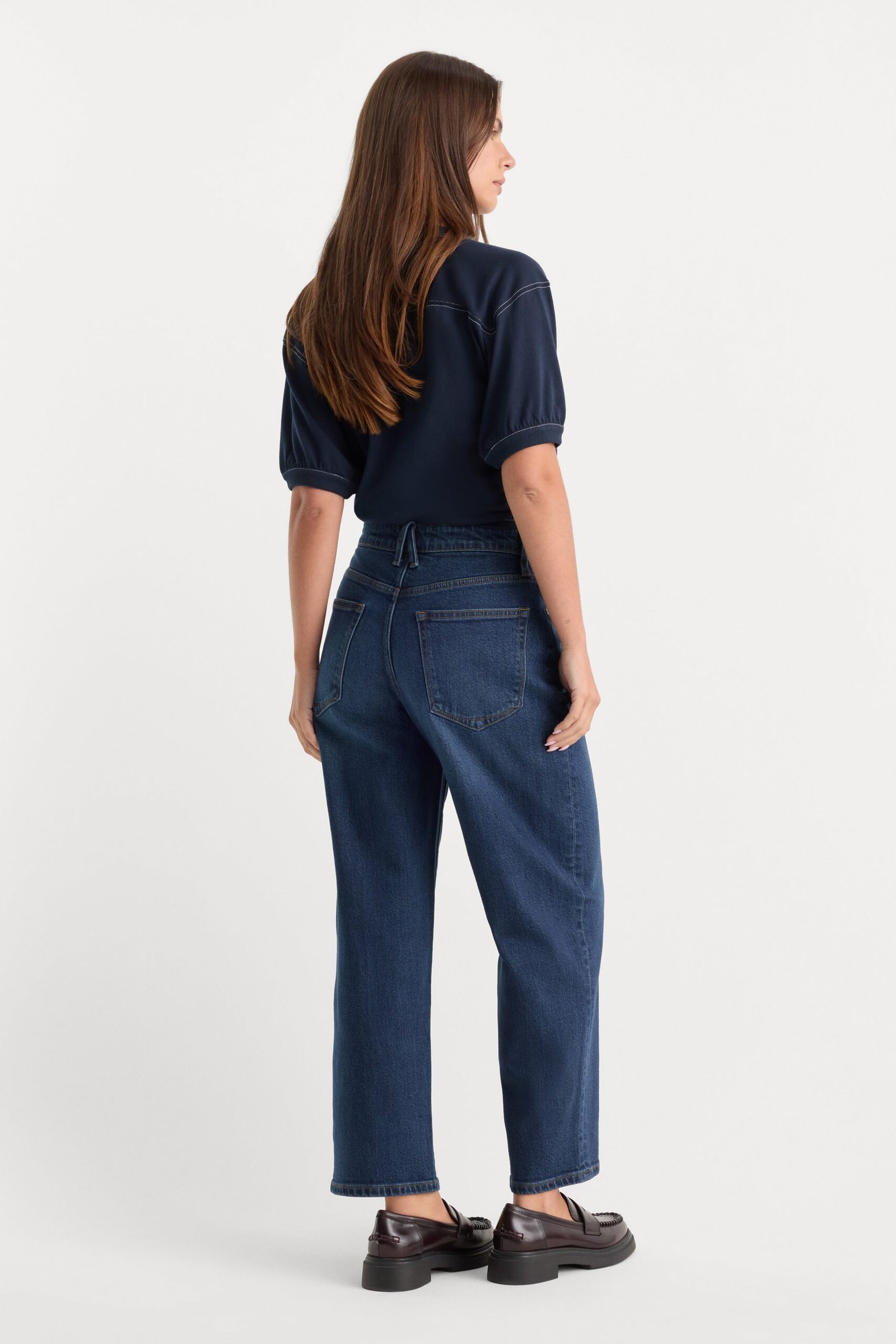 VINTAGE BARREL ANKLE JEANS | MERIDIAN - Image 5