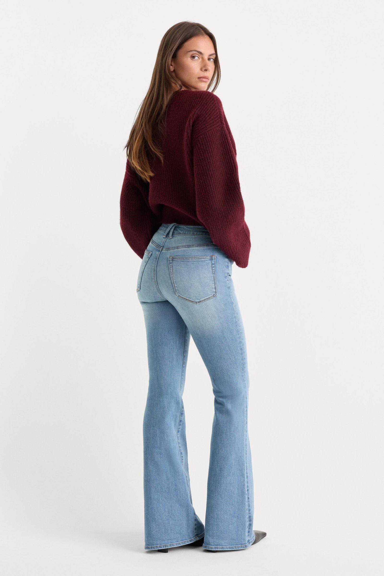 GOOD LEGS FLARE JEANS | INDIGO1290 - Image 5