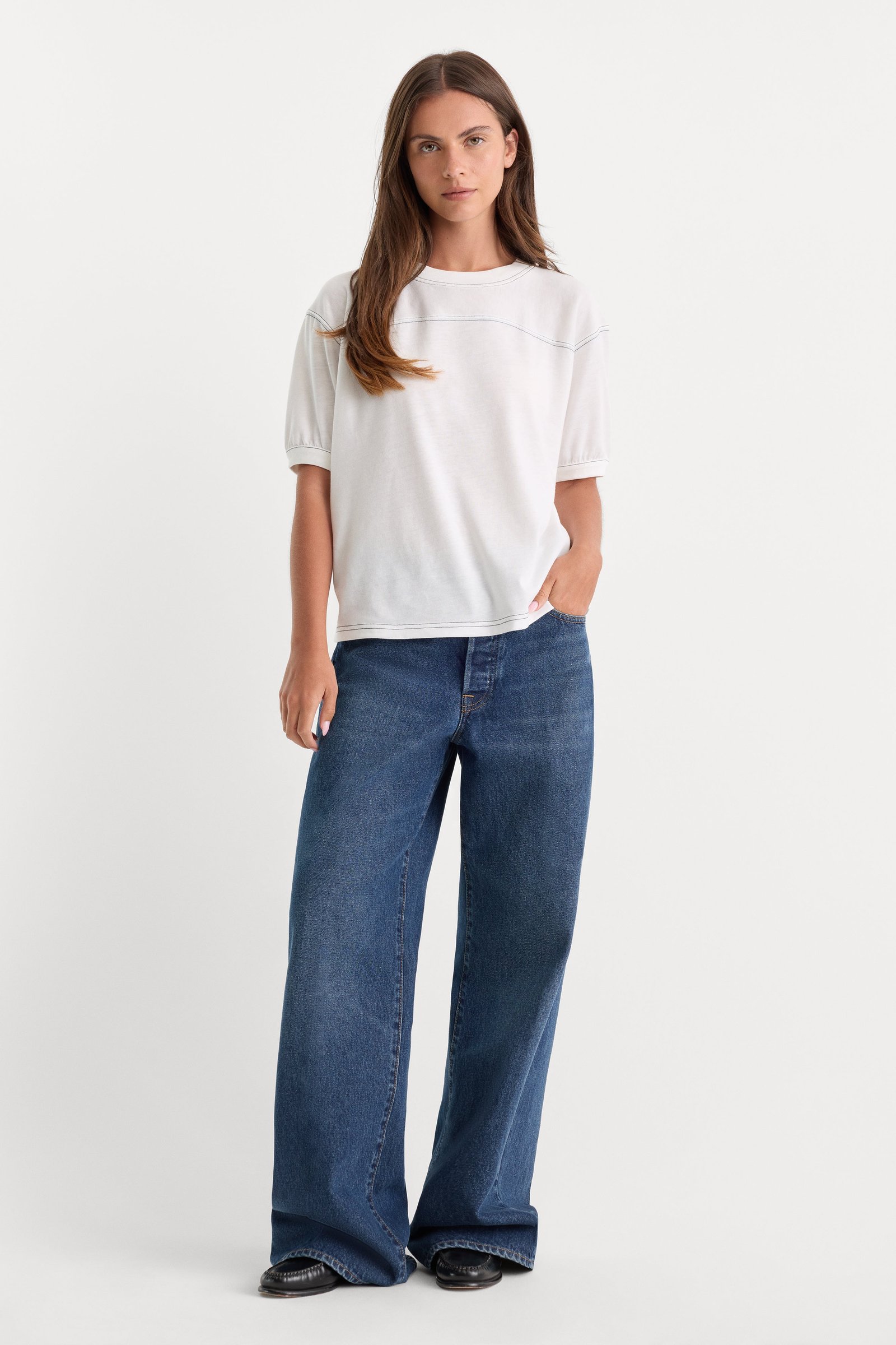 THE GYM TEE | CHALK - Image 4