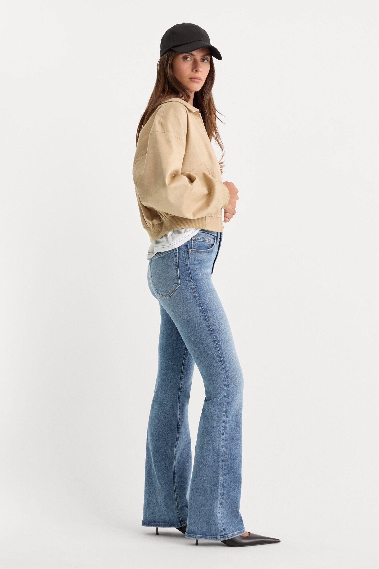 ALWAYS FITS GOOD CLASSIC BOOTCUT JEANS | INDIGO316 - Image 3