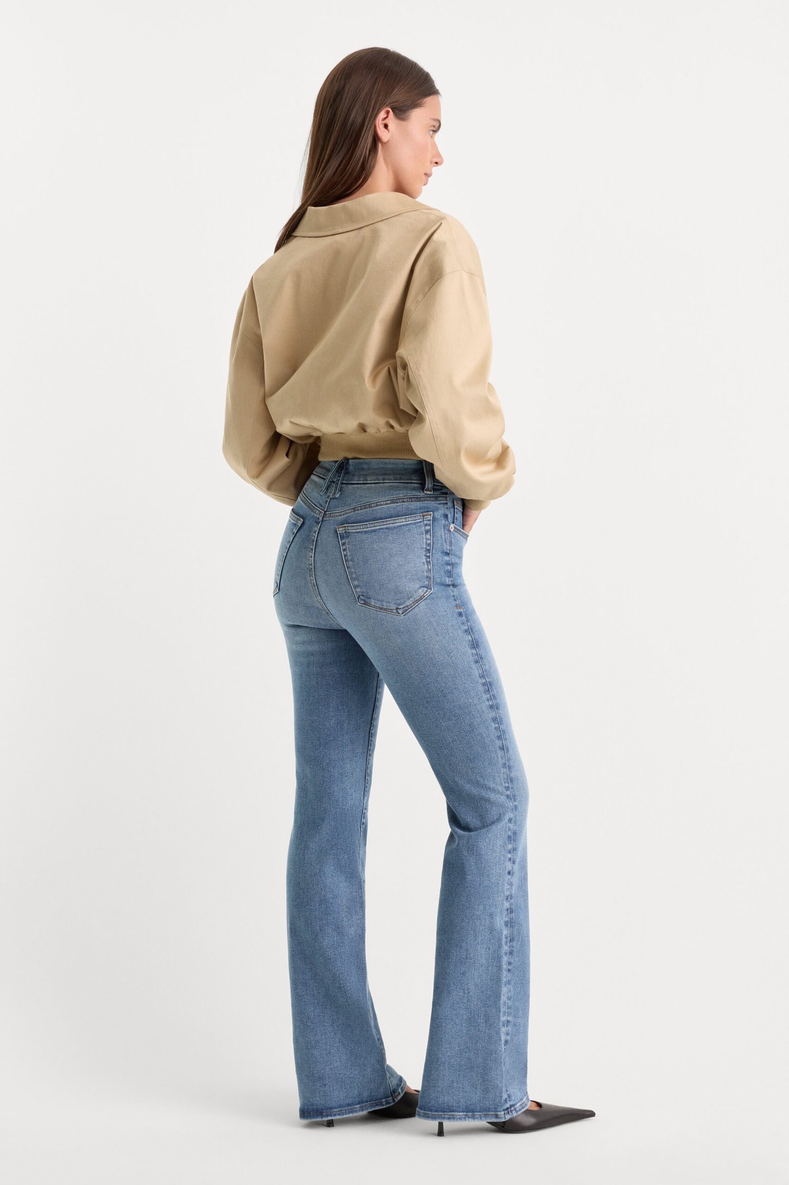 ALWAYS FITS GOOD CLASSIC BOOTCUT JEANS | INDIGO316 - Image 5