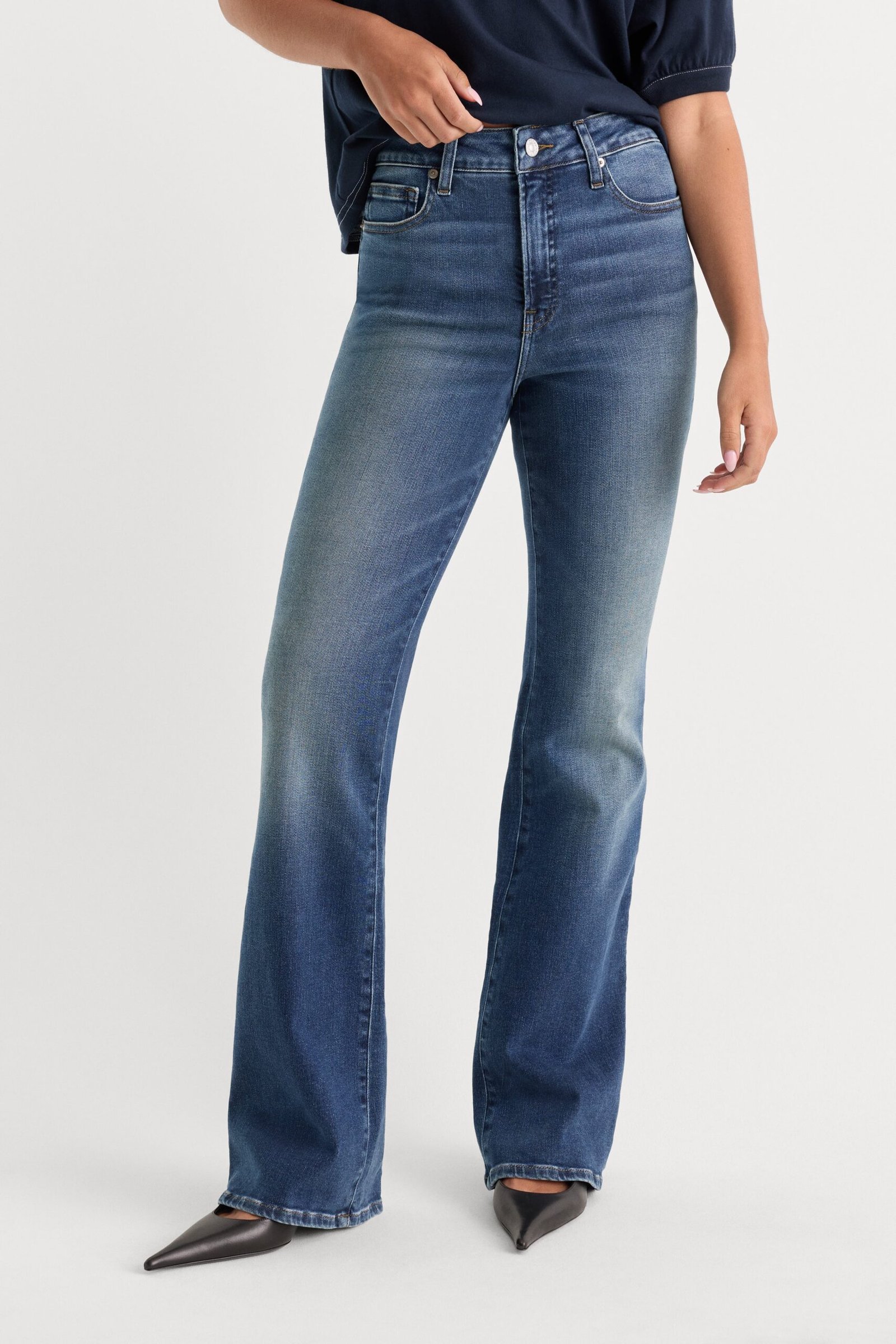 Alternative view of GOOD CLASSIC BOOTCUT JEANS | NEWCREST