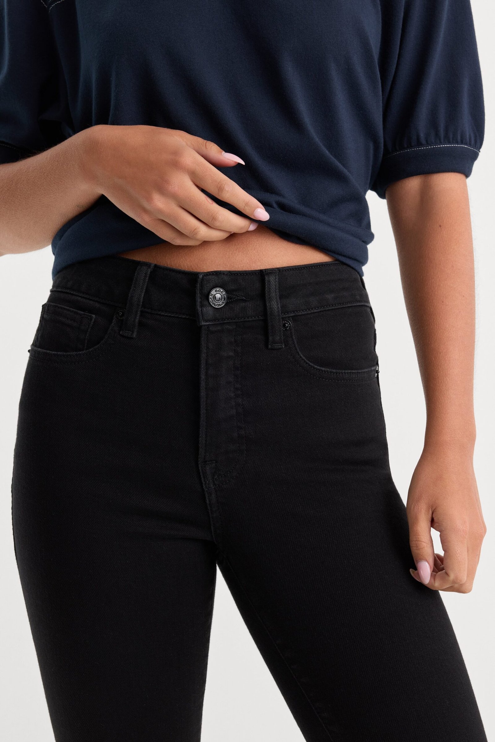 GOOD LEGS STRAIGHT JEANS | BLACK001 - Image 4