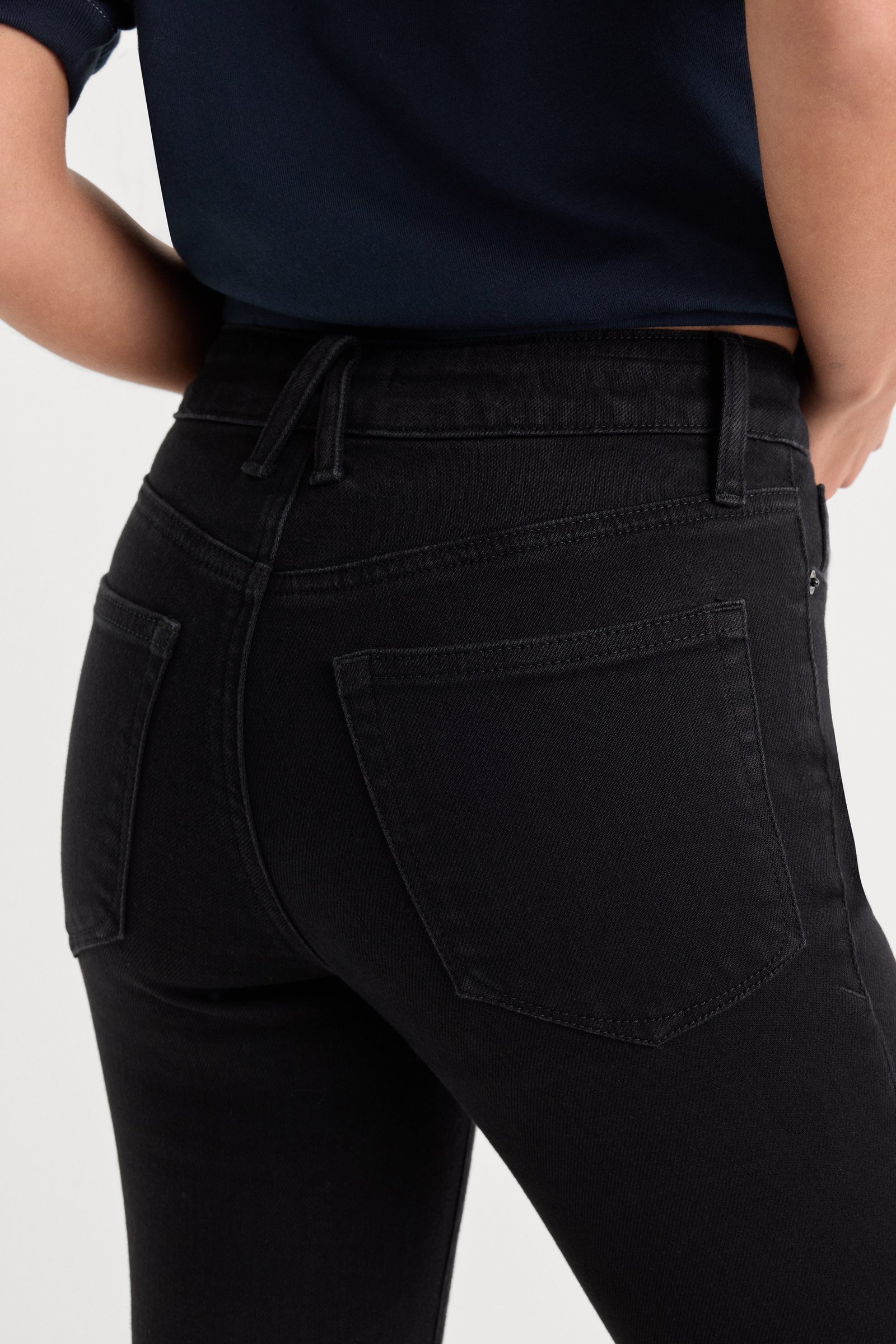 GOOD LEGS STRAIGHT JEANS | BLACK001 - Image 6