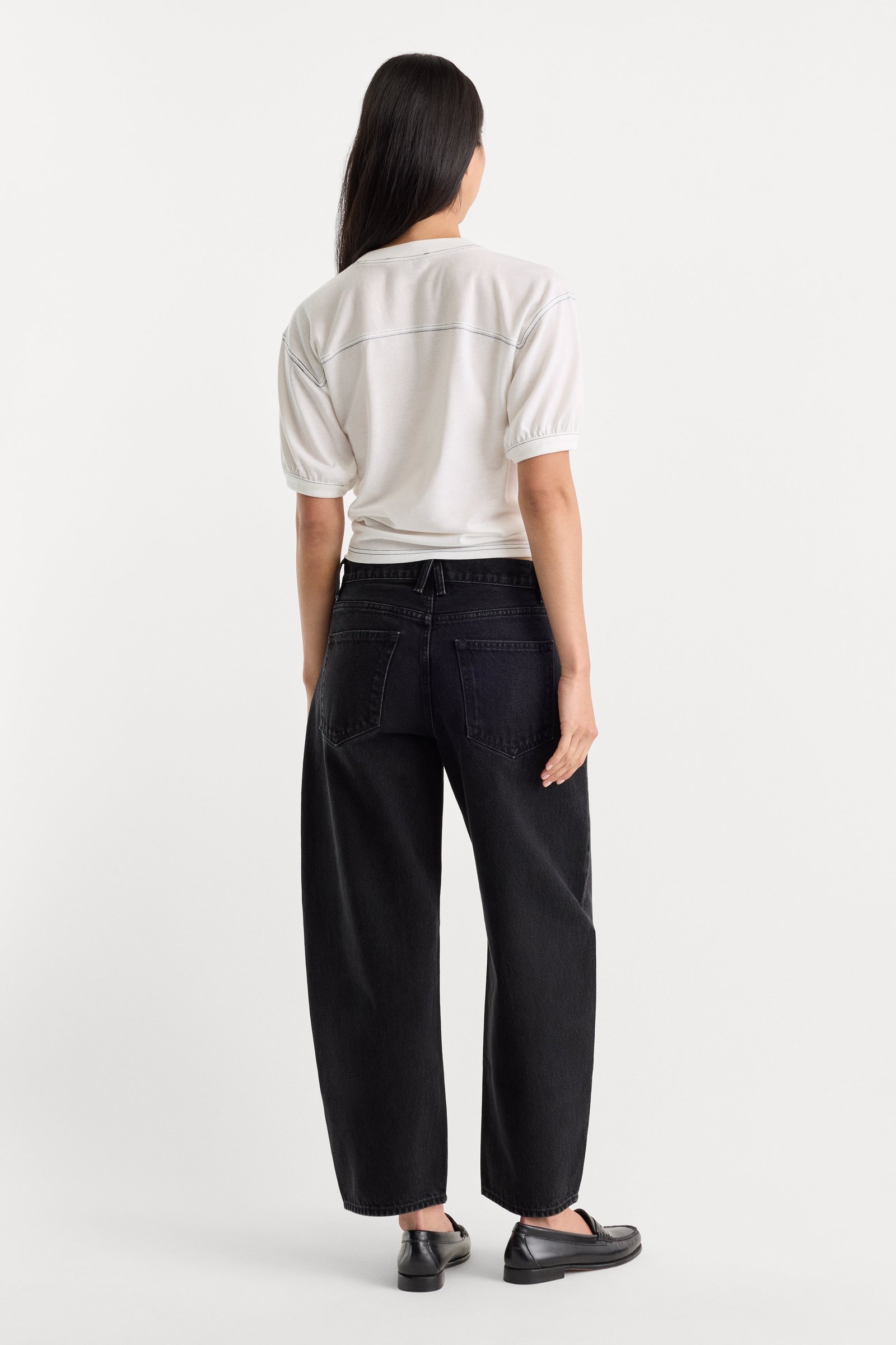 VINTAGE BARREL ANKLE JEANS | FLAT TYRE - Image 5