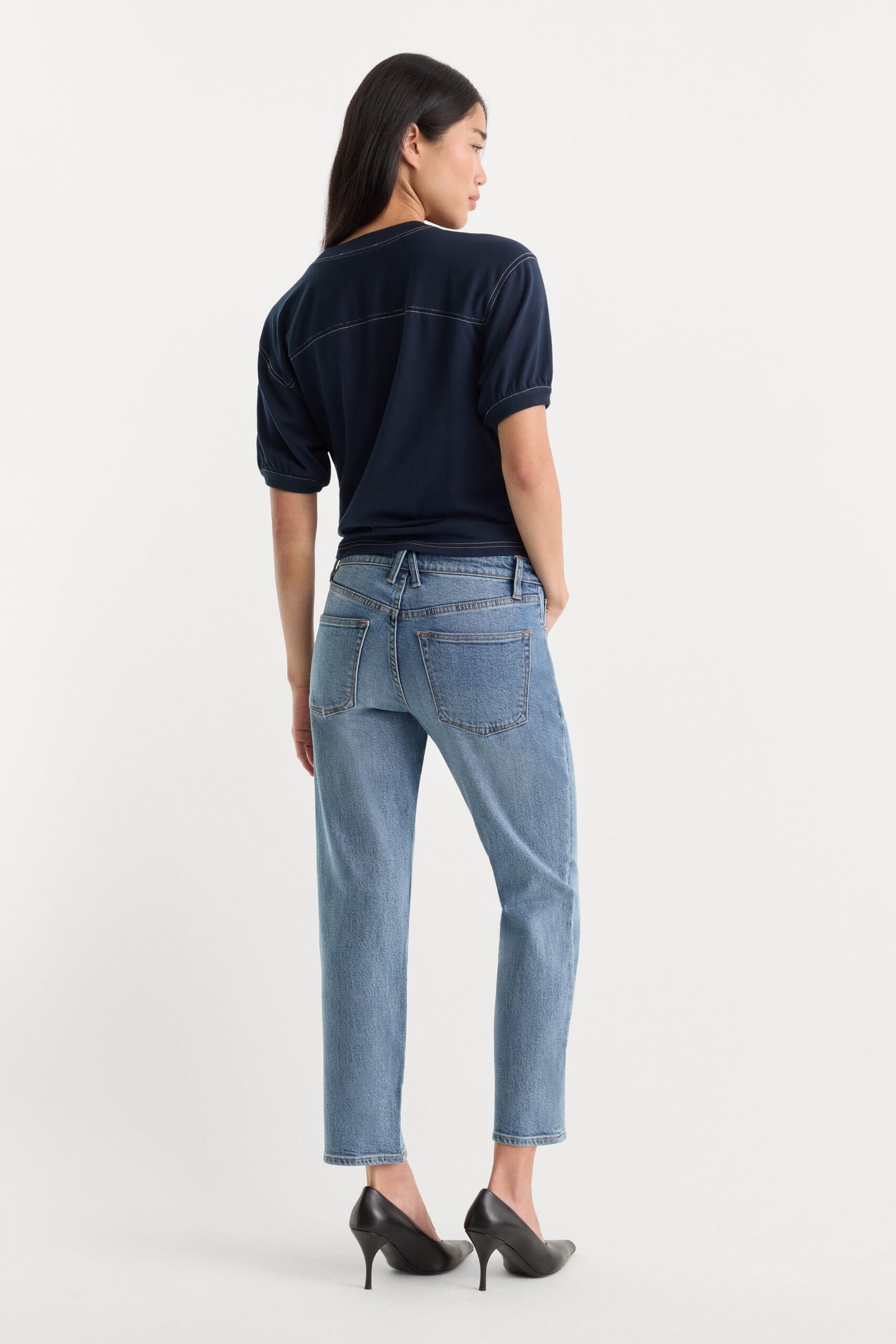 VINTAGE STRAIGHT ANKLE JEANS | SAVOR - Image 5