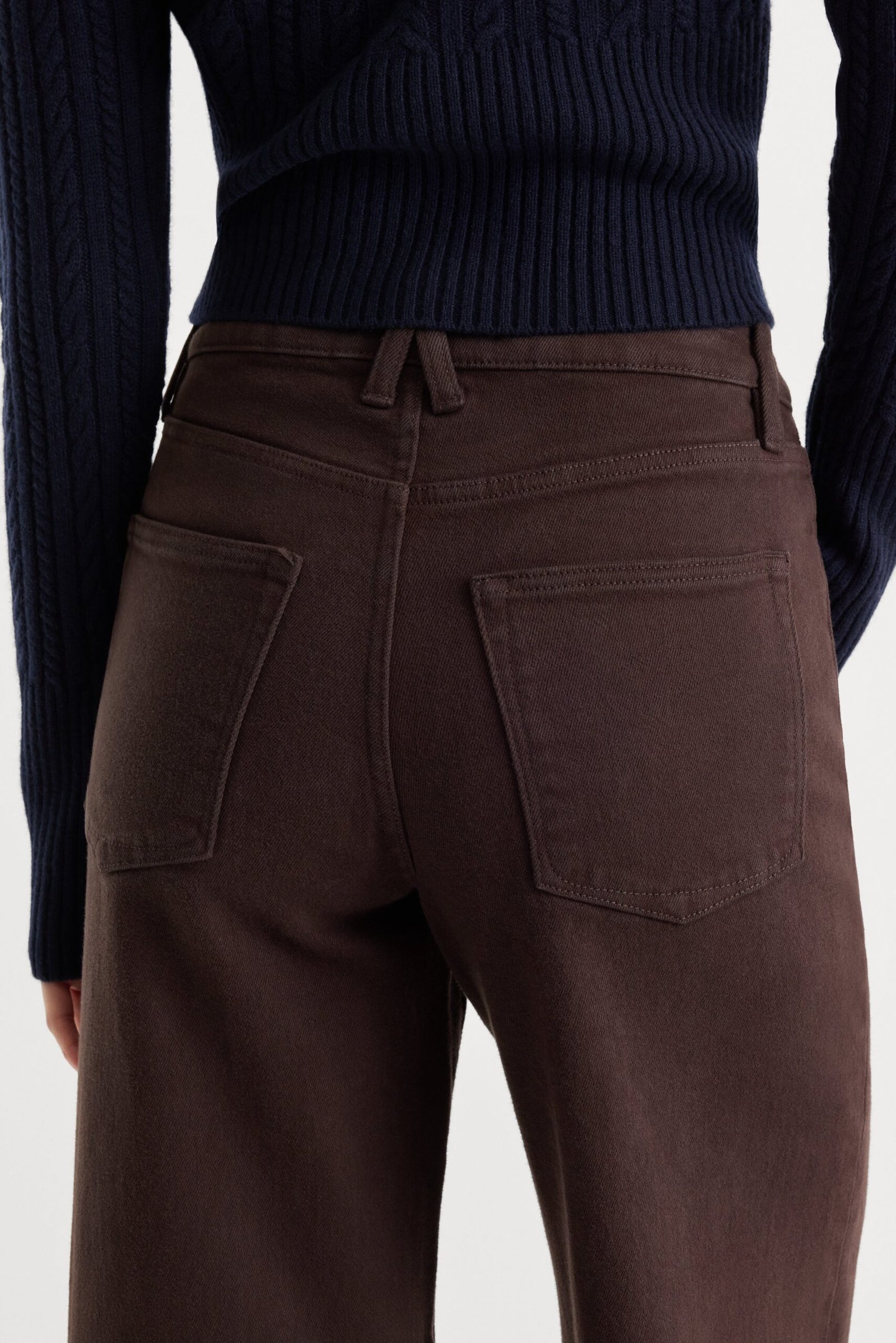GOOD WAIST PALAZZO ANKLE JEANS | ESPRESSO - Image 6