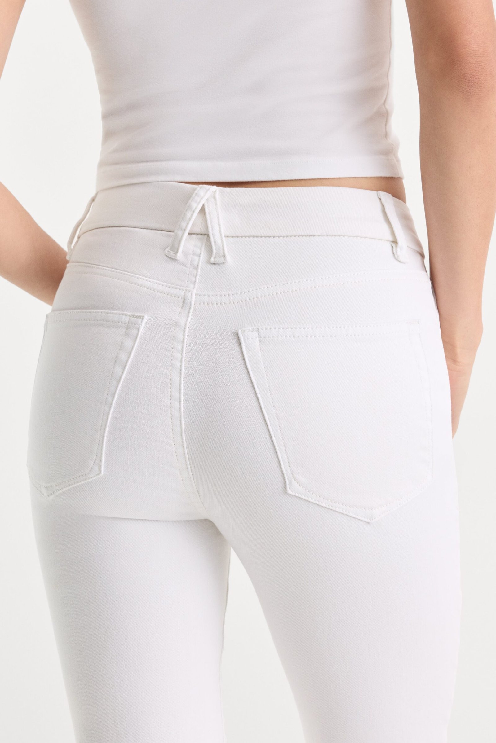 ALWAYS FITS GOOD LEGS STRAIGHT JEANS | WHITE001 - Image 5