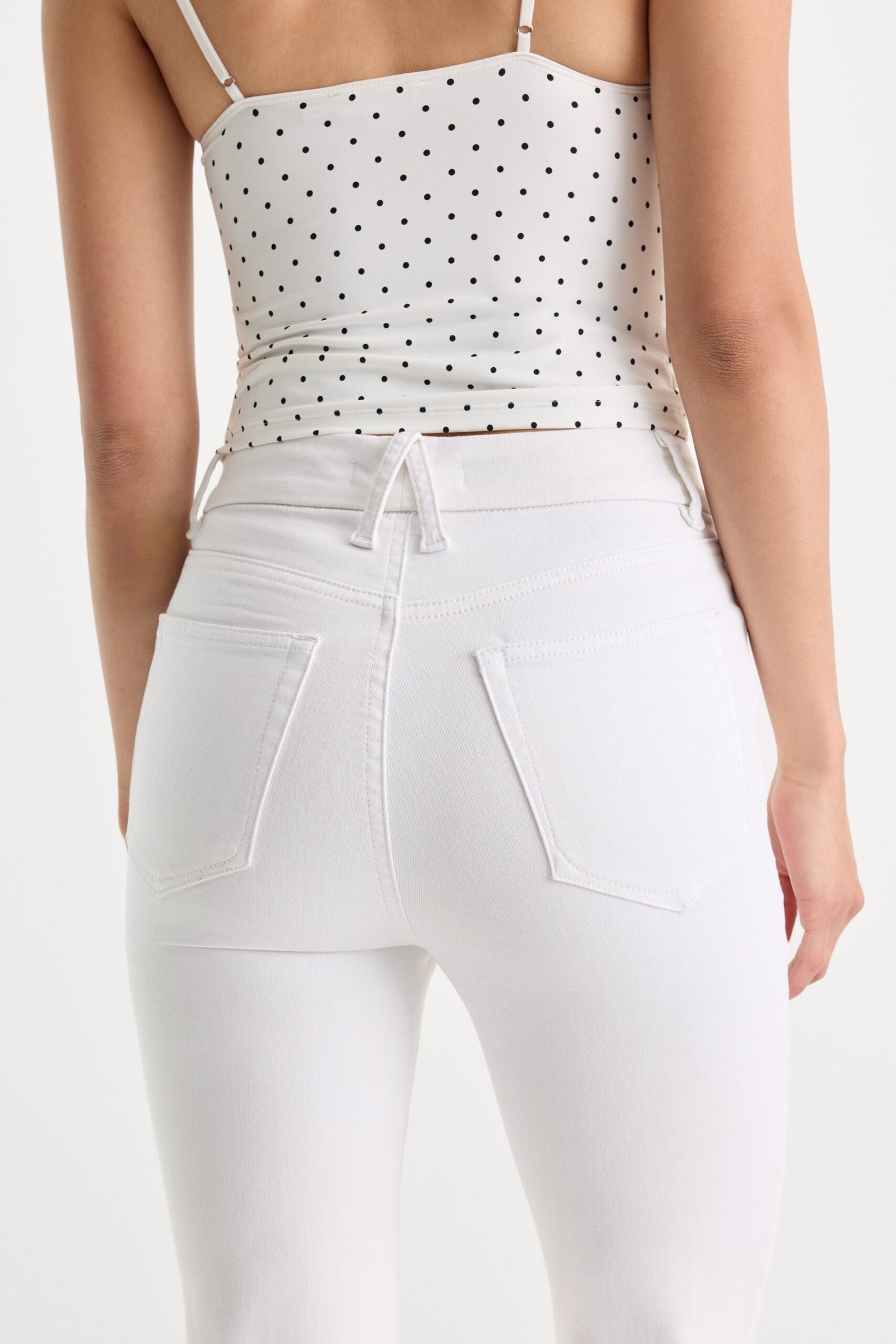 ALWAYS FITS GOOD CLASSIC BOOTCUT JEANS | WHITE - Image 5