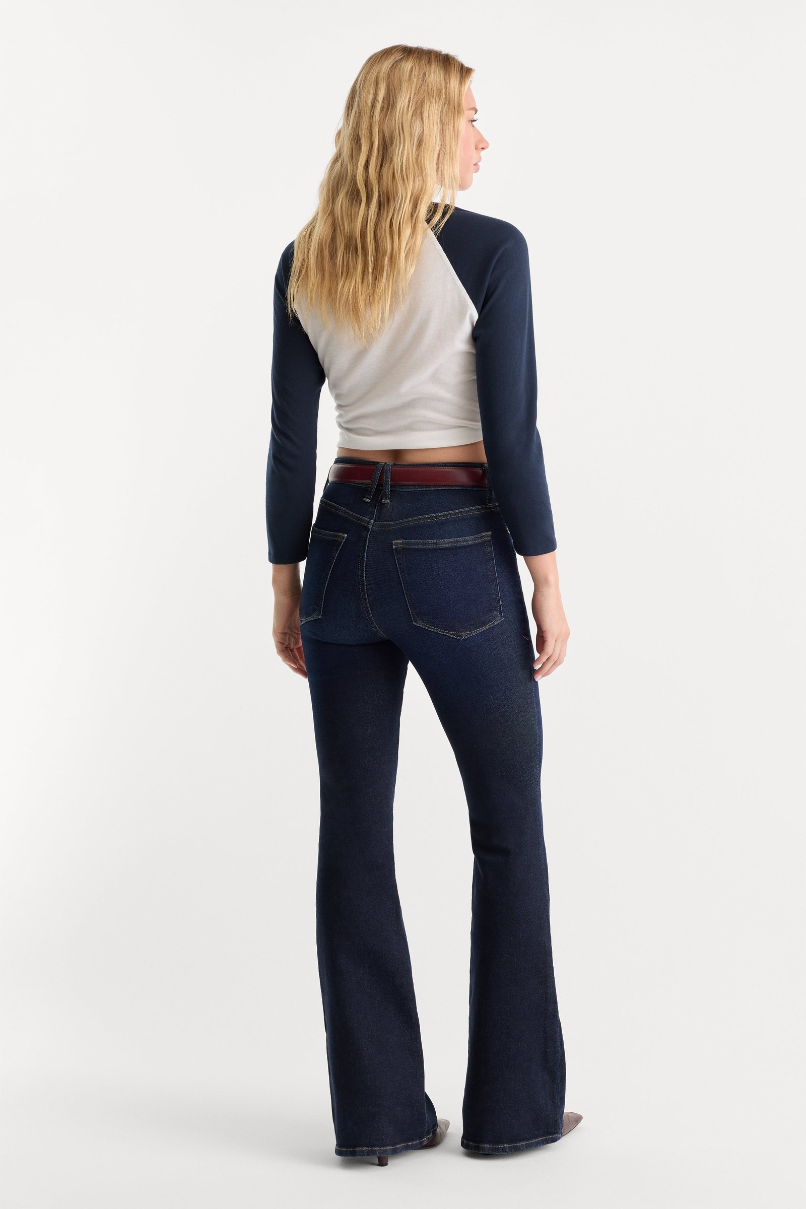 GOOD LEGS FLARE JEANS | INDIGO1308 - Image 5