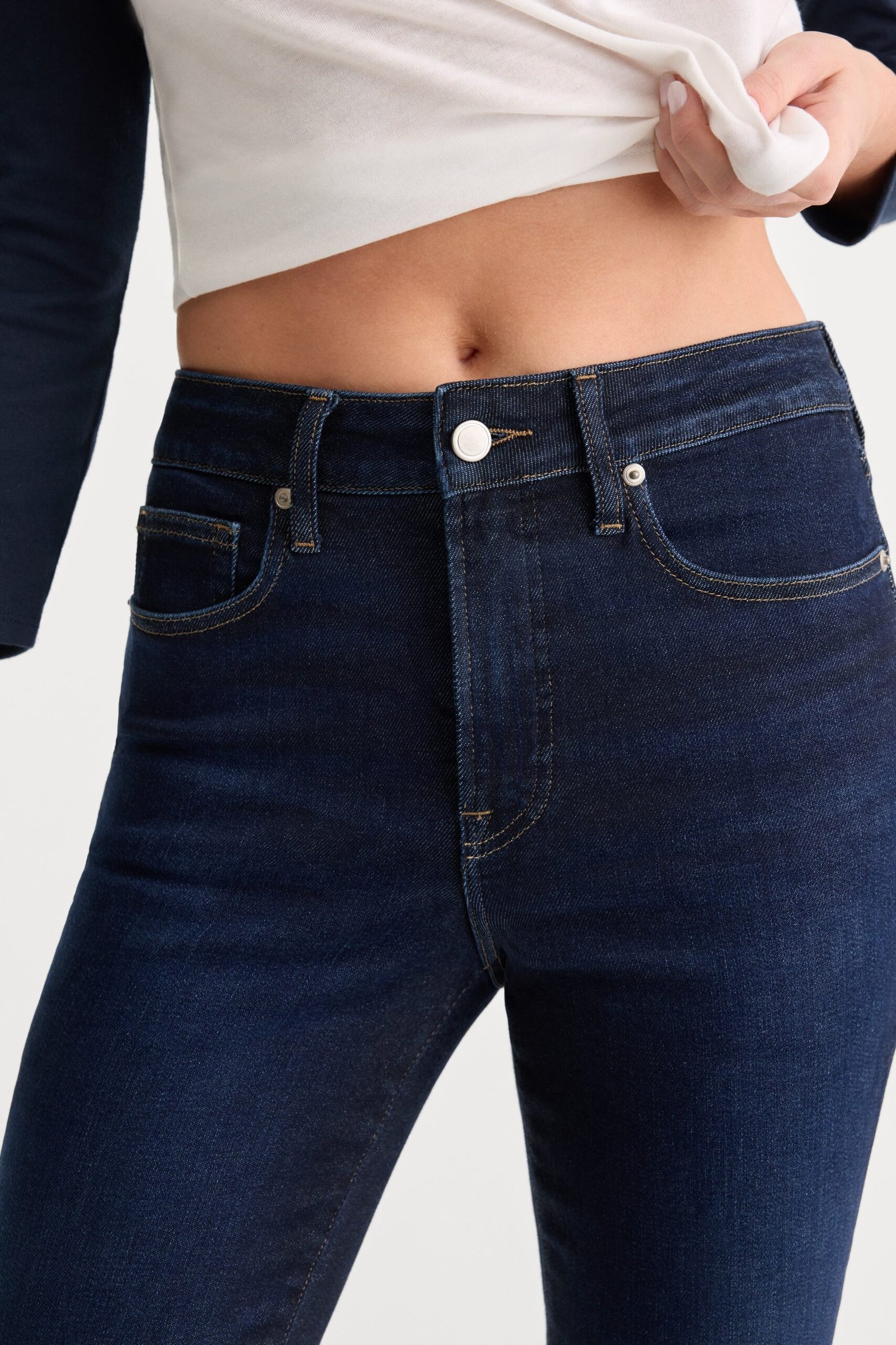 GOOD LEGS FLARE JEANS | INDIGO1308 - Image 4