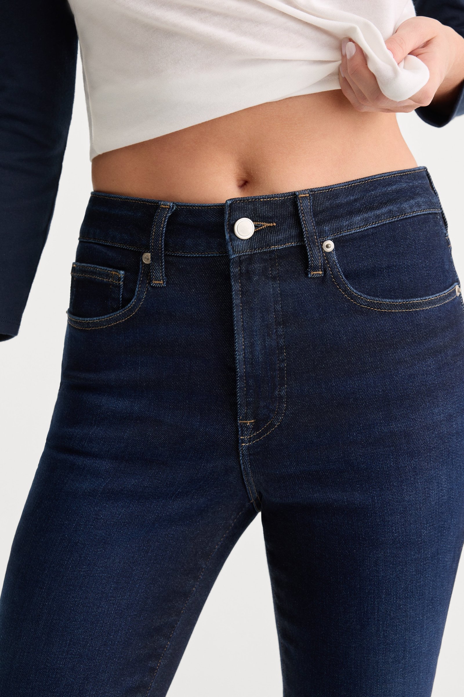 GOOD LEGS FLARE JEANS | INDIGO1308 - Image 4