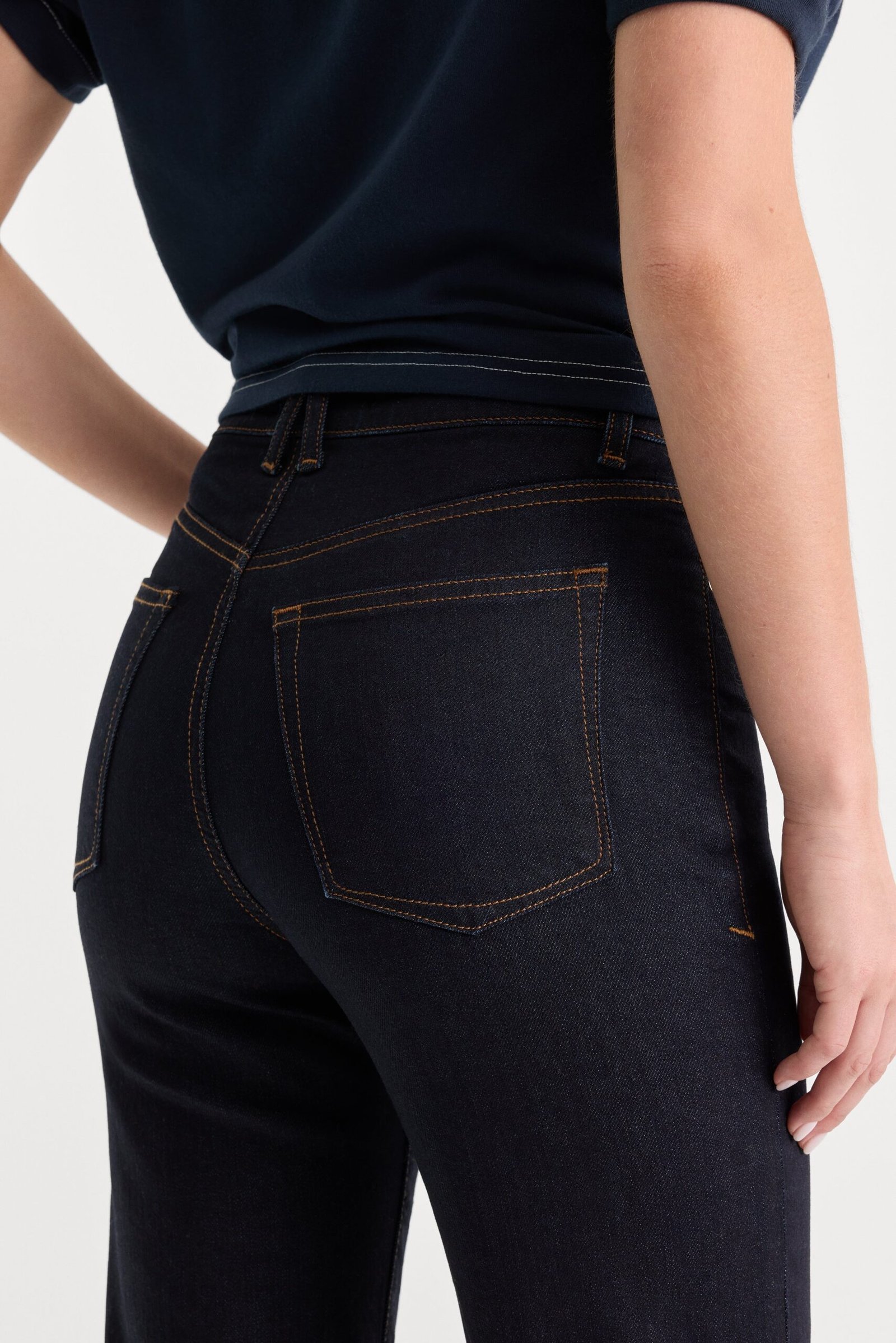 GOOD TRUE STRAIGHT JEANS | RINSE - Image 6