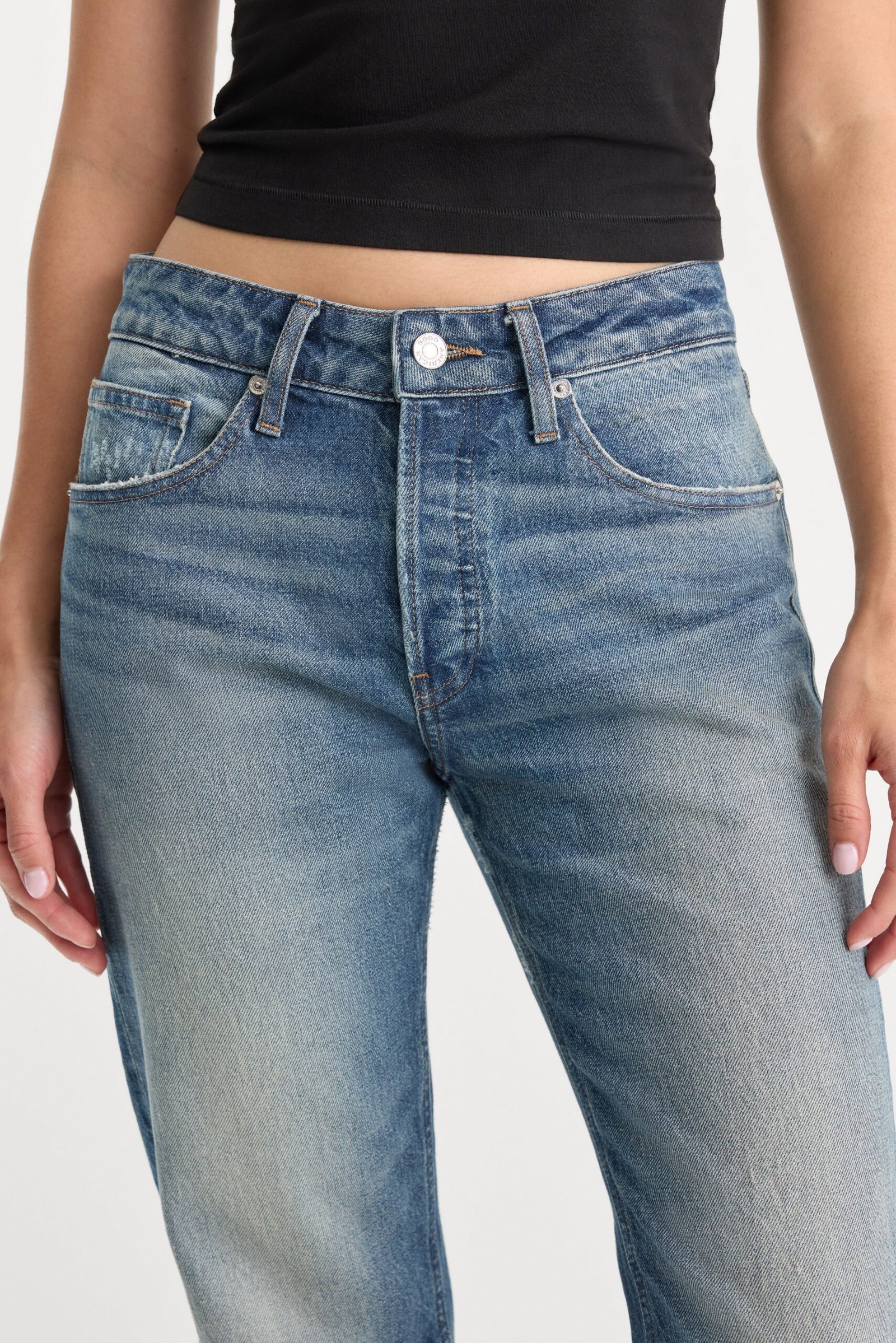 VINTAGE STRAIGHT JEANS | INDIGO1282 - Image 4