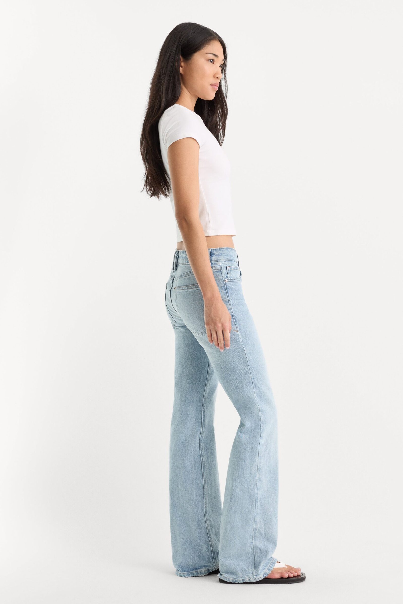 VINTAGE LOW RISE BOOTCUT JEANS | INDIGO1220 - Image 3