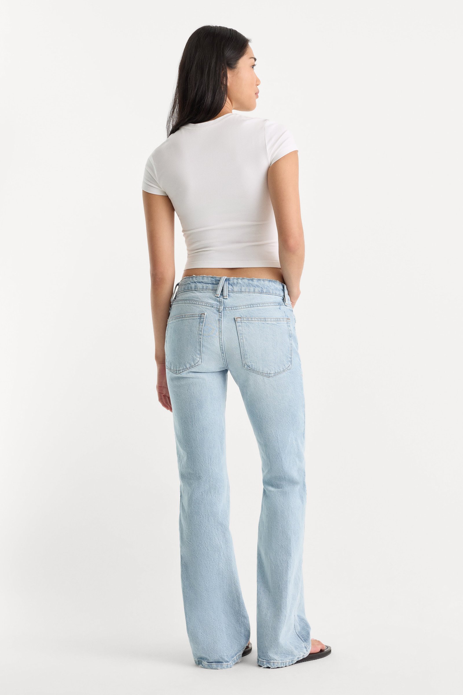 VINTAGE LOW RISE BOOTCUT JEANS | INDIGO1220 - Image 5