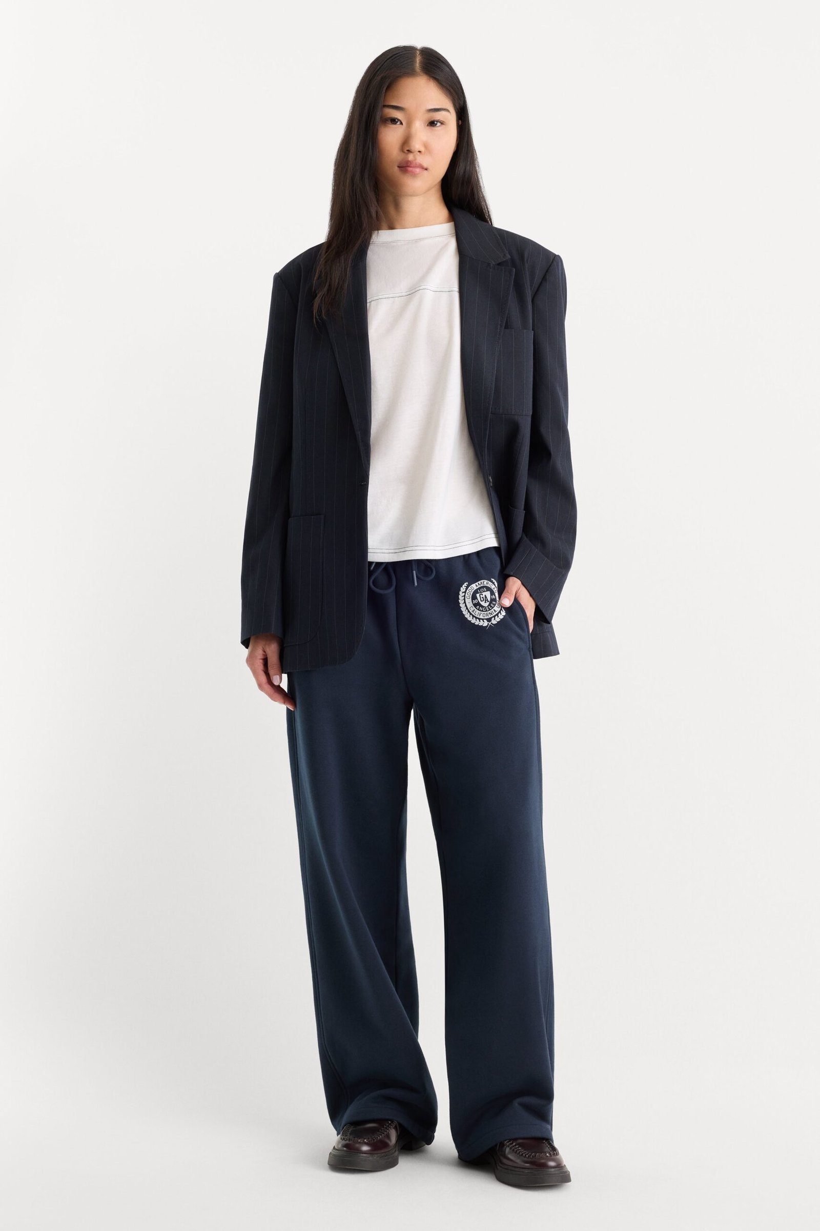 THE BRUSHED FLEECE SWEATPANT | NEW NAVY